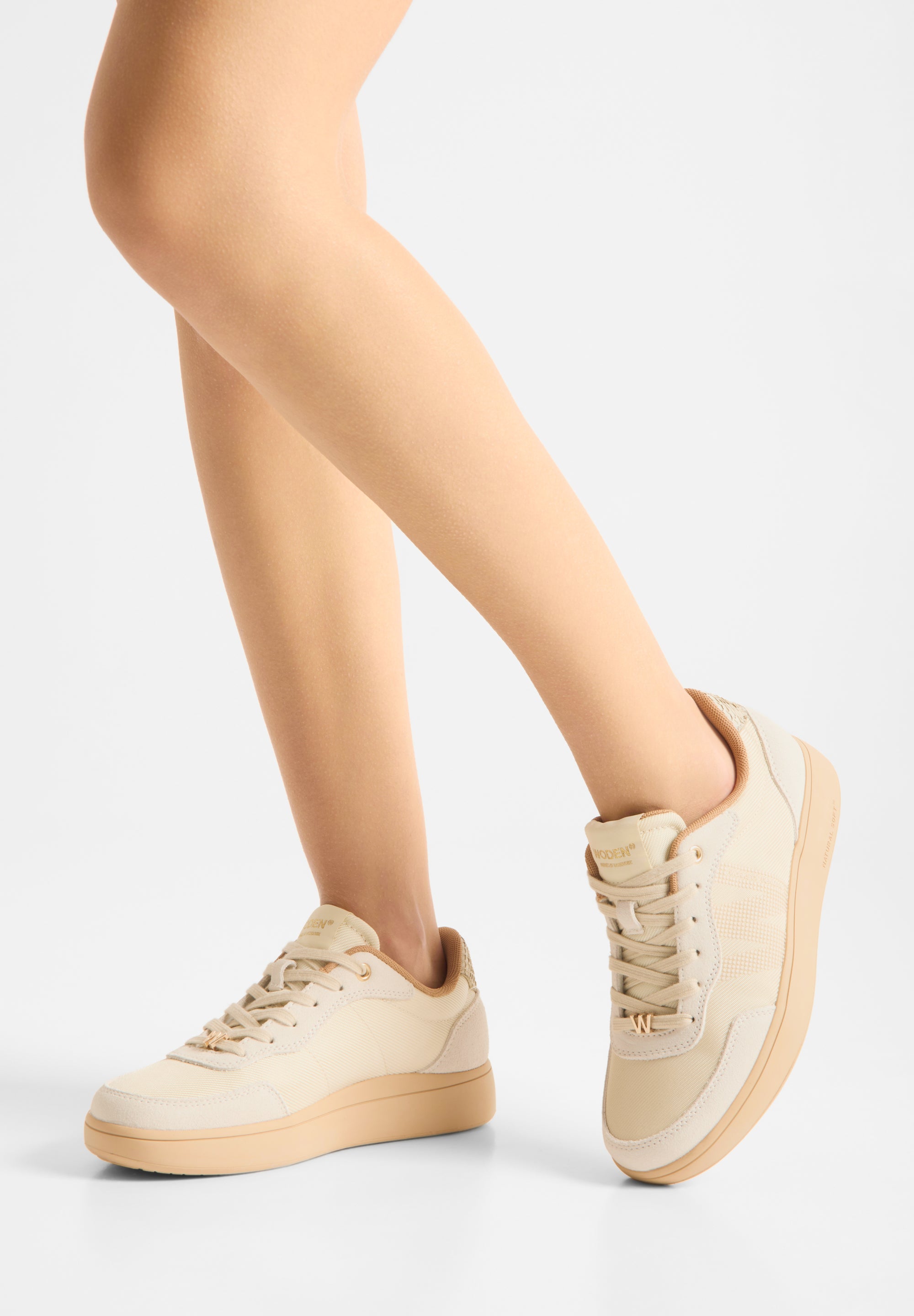 WODEN Line Sneak Sneakers 813 Ivory