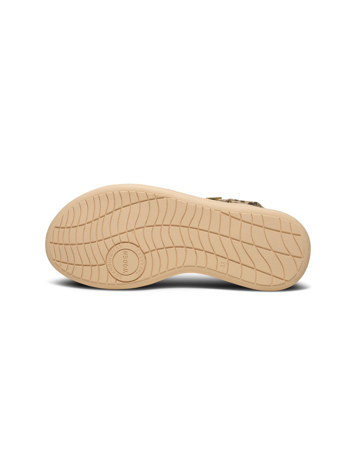 WODEN Line Suede Sandals 327 Leopard