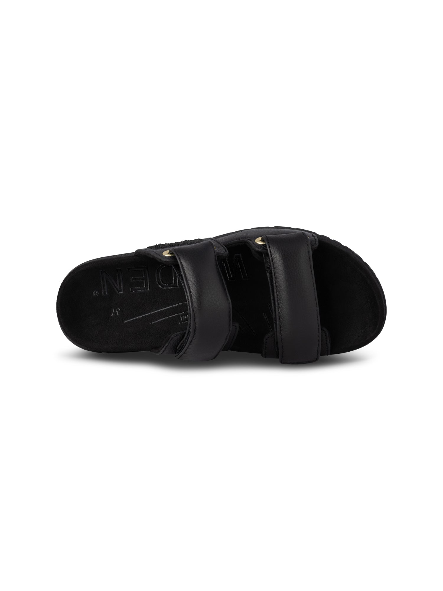 WODEN Lisa Leather Sandals 020 Black