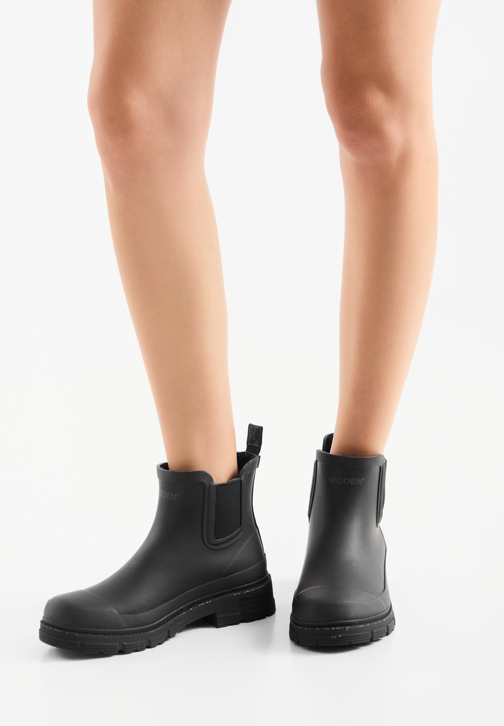 WODEN Liv Warm Waterproof Rubber Boots 020 Black