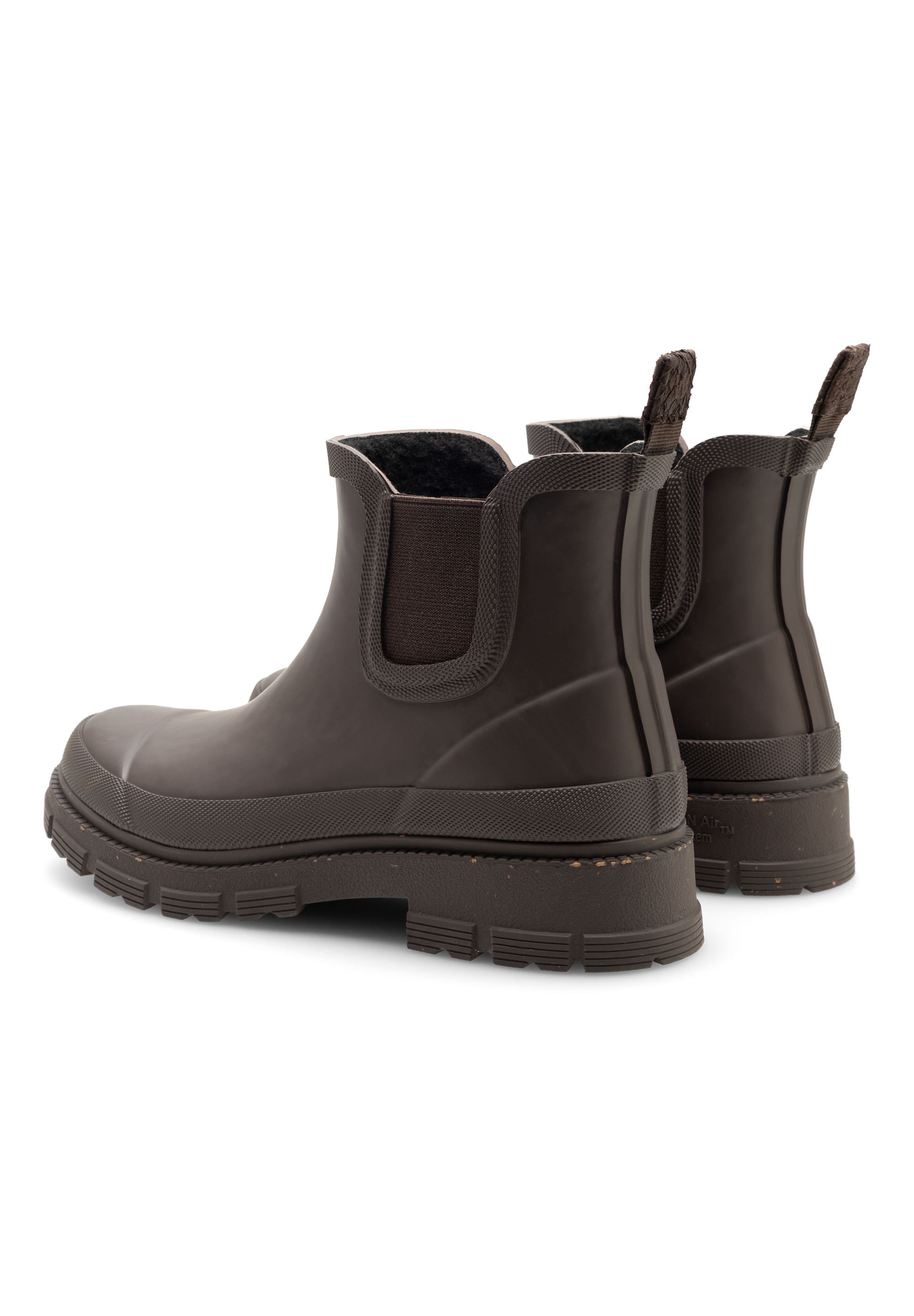 WODEN Liv Warm Waterproof Rubber Boots 063 Chocolate