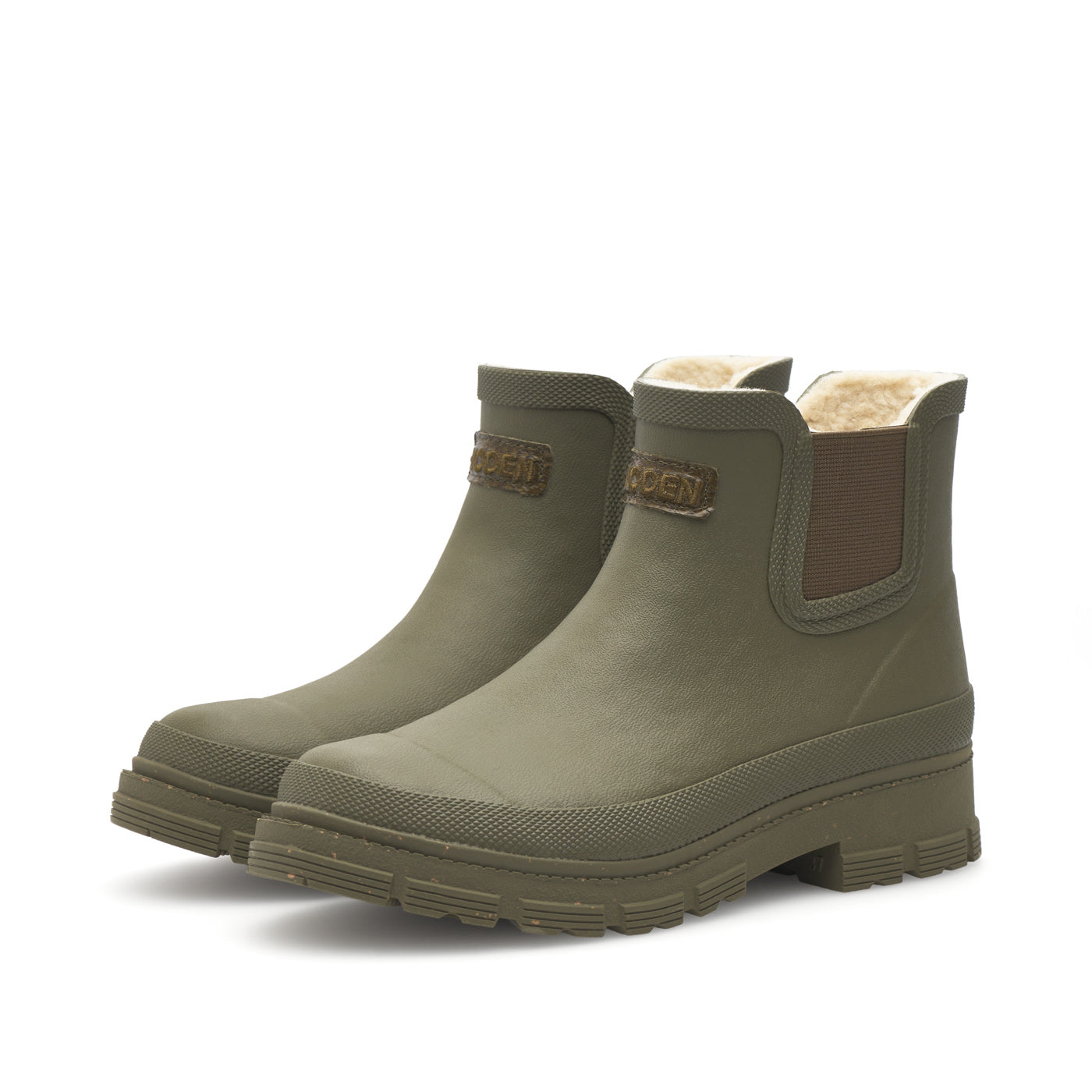 WODEN Liv Warm Waterproof Rubber Boots 295 Dark Olive