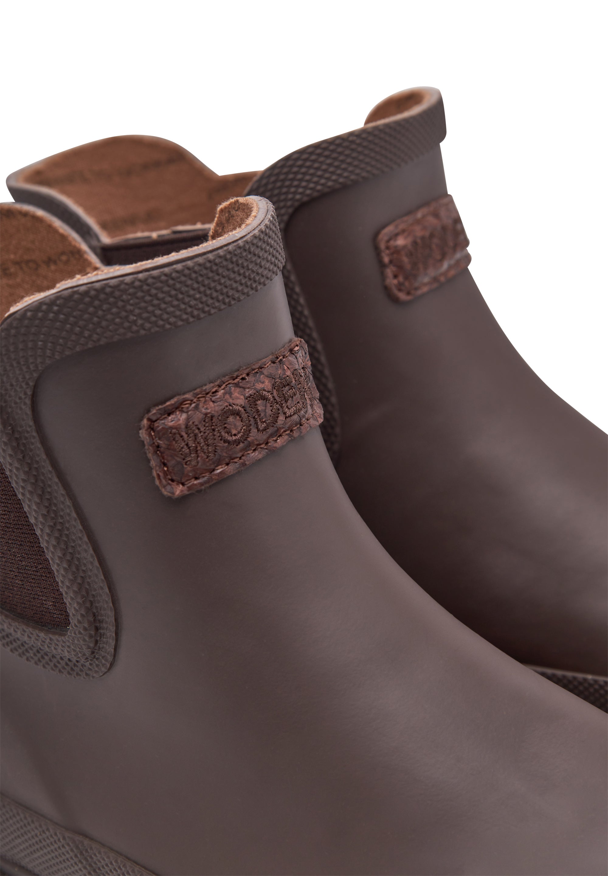WODEN Liv Waterproof Rubber Boots 063 Chocolate