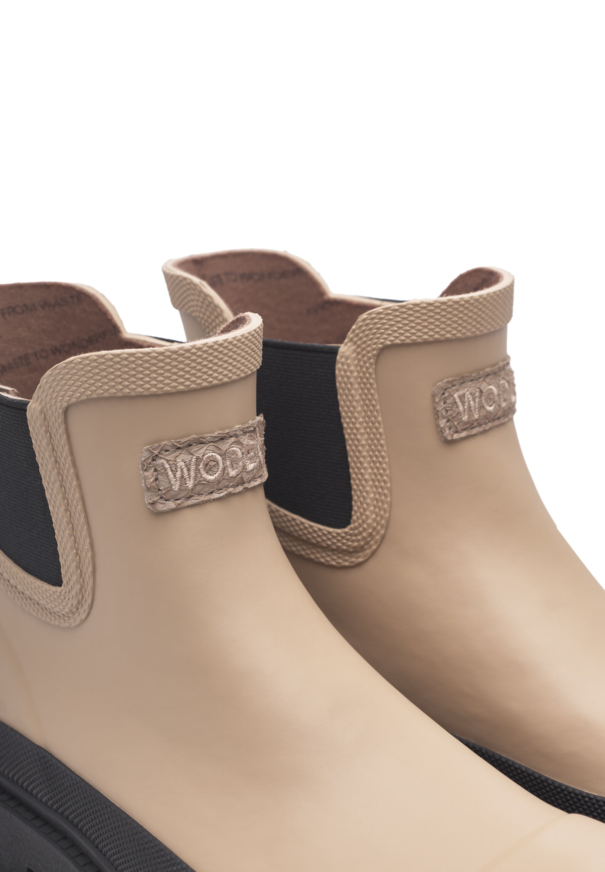 WODEN Liv Waterproof Rubber Boots 852 Coffee Cream