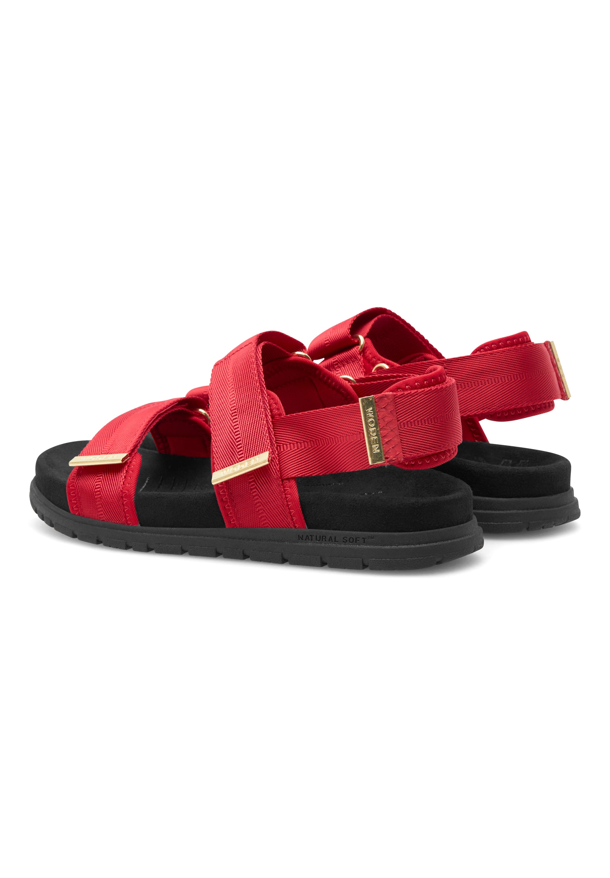 WODEN Louisa Sandals 123 Fire Red