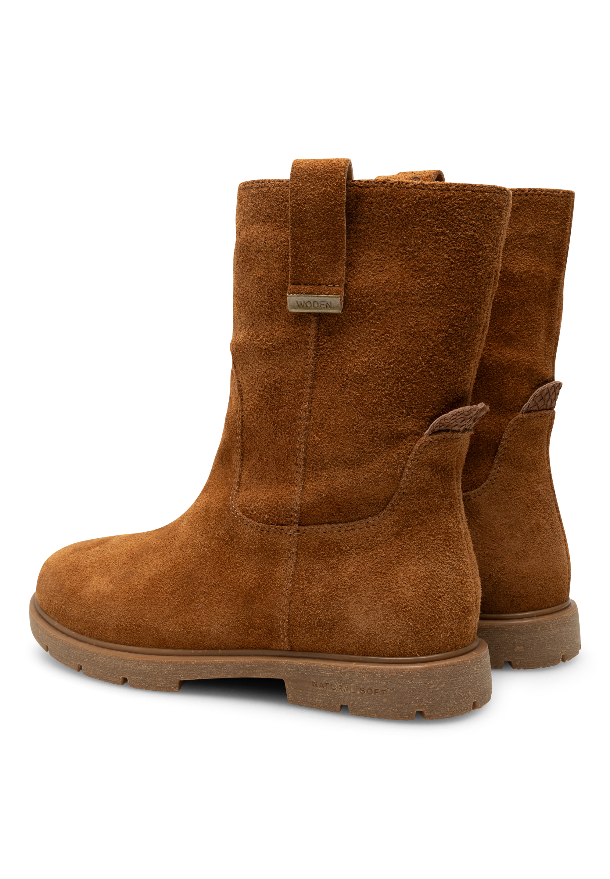 WODEN Luna S Boots 529 Dark Tan