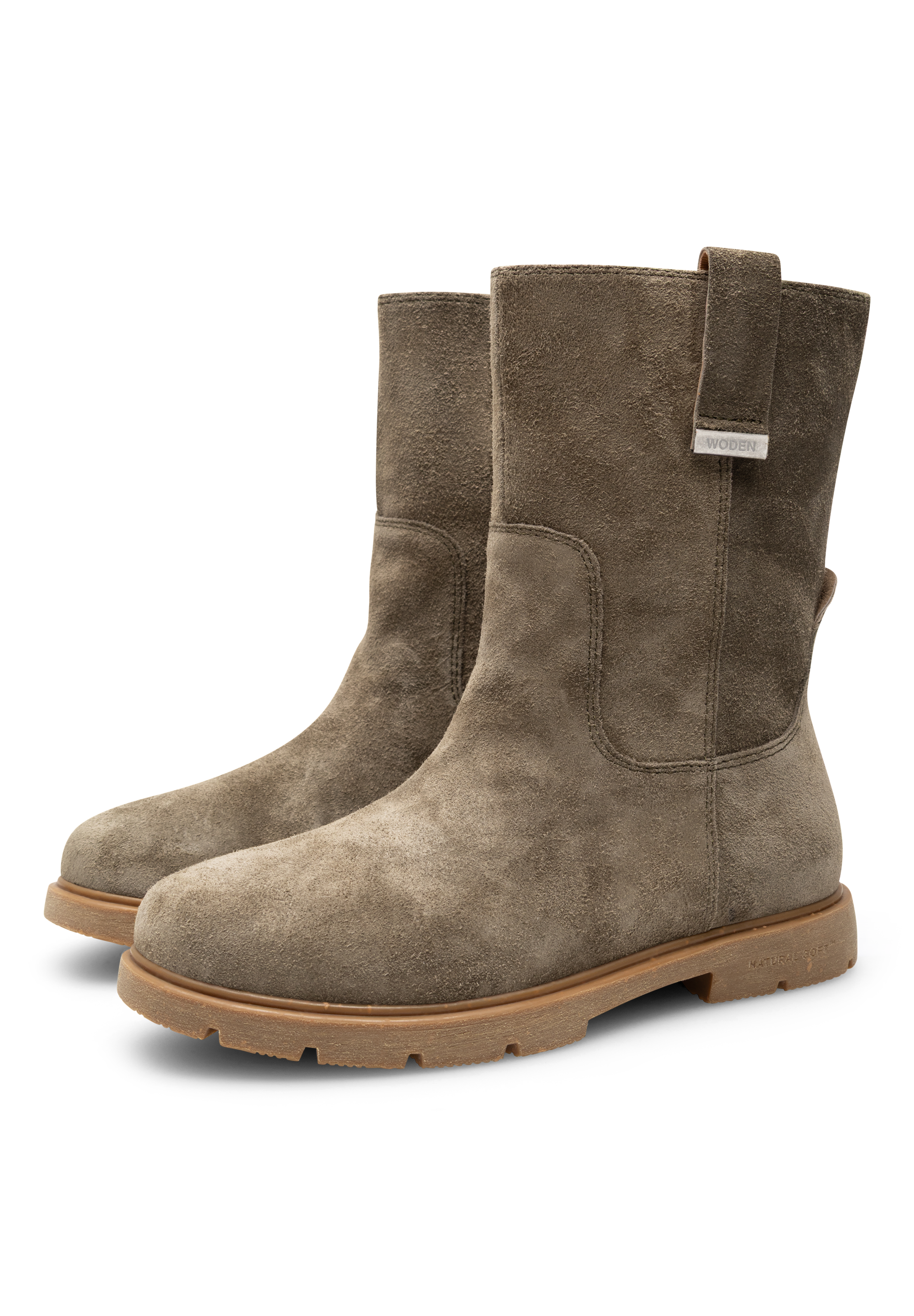 WODEN Luna S Boots 776 Silver Mink