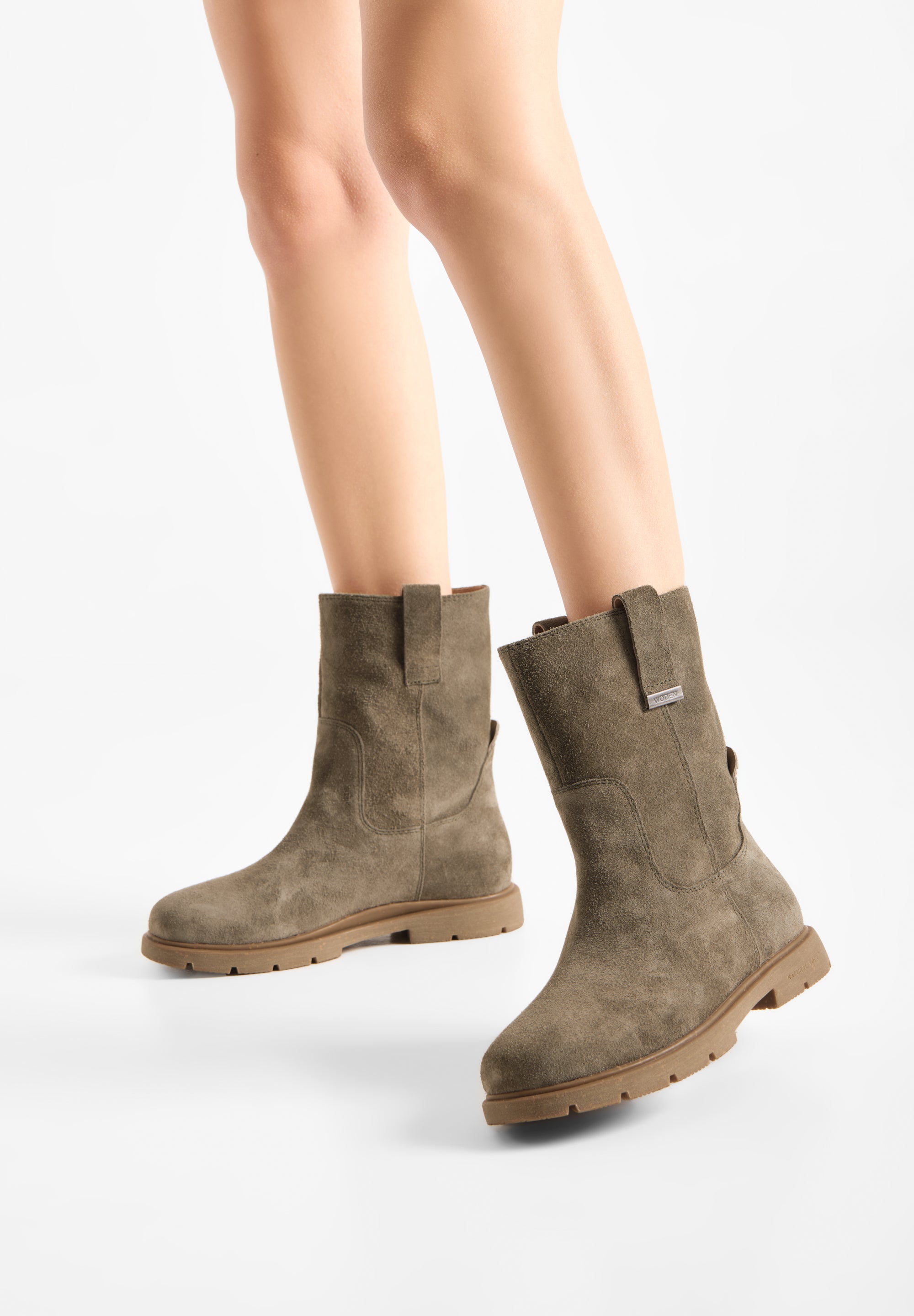 WODEN Luna S Boots 776 Silver Mink
