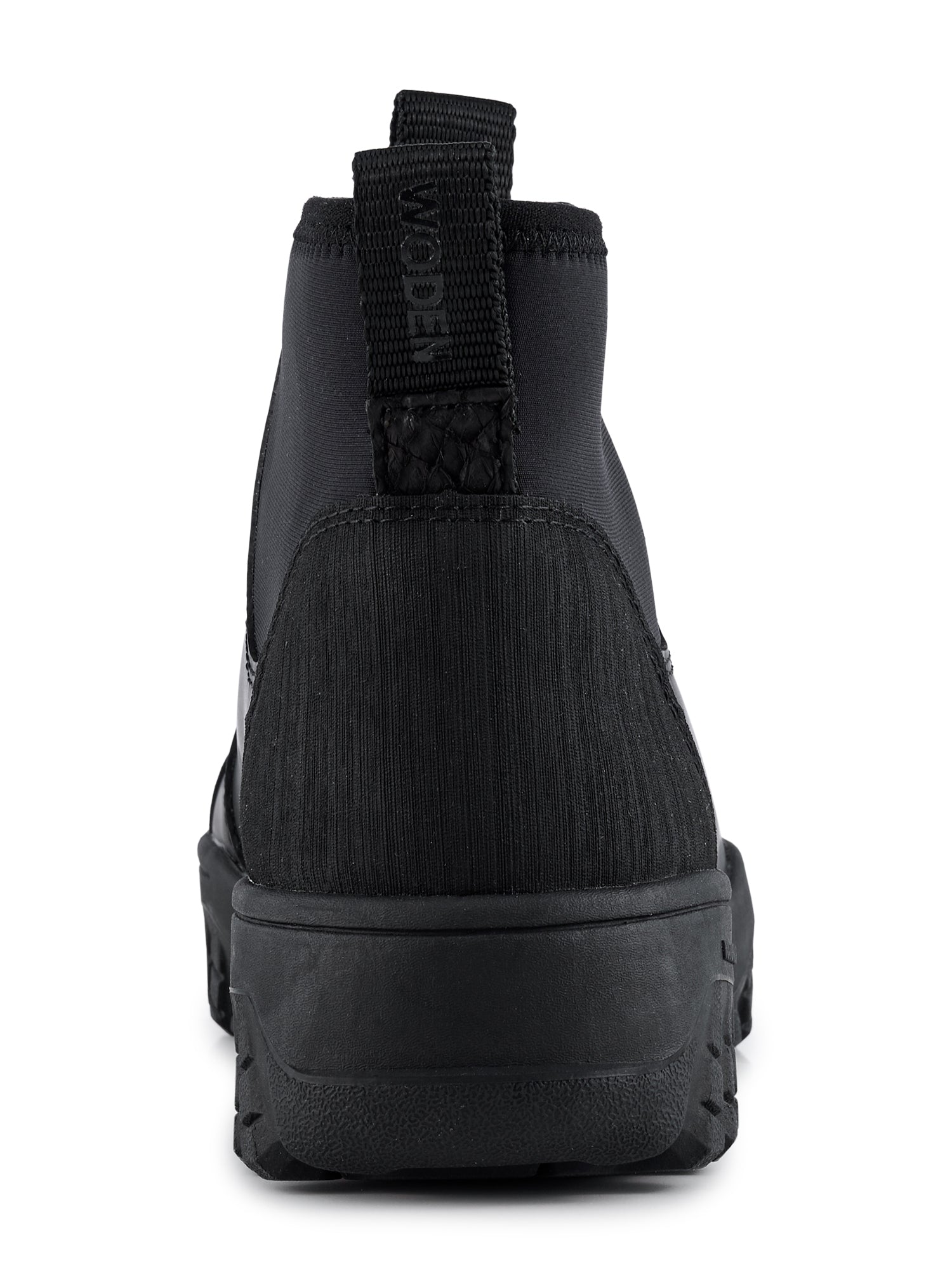 WODEN Magda Low Waterproof Rubber Boots 020 Black