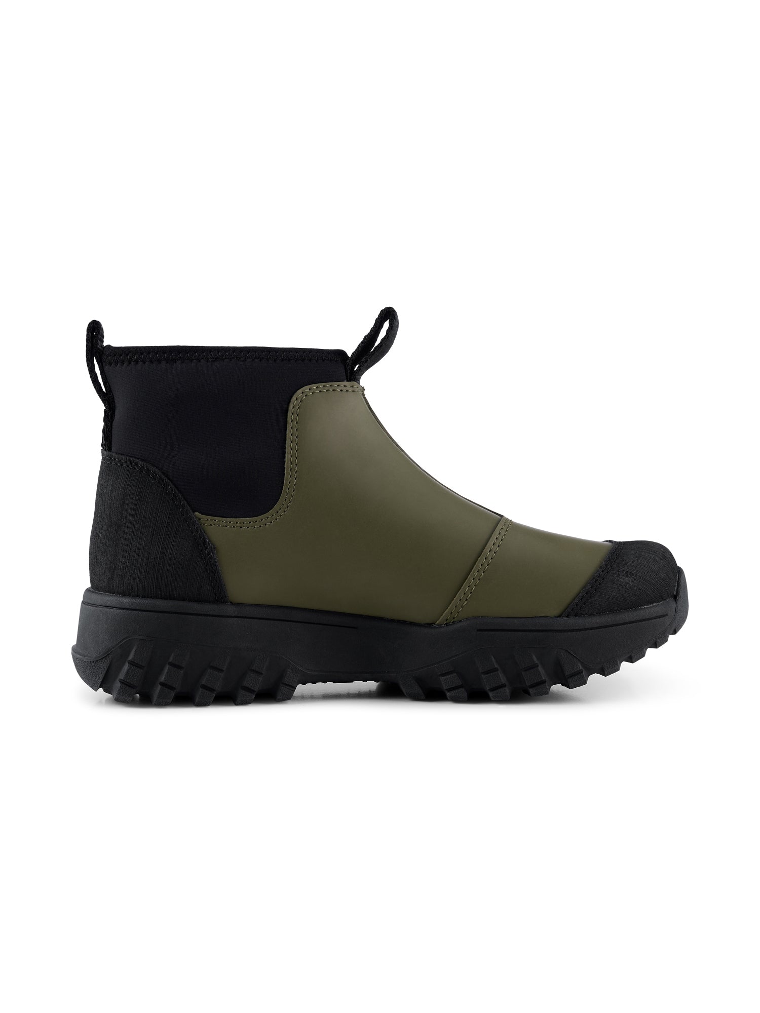 WODEN Magda Low Waterproof Rubber Boots 295 Dark Olive