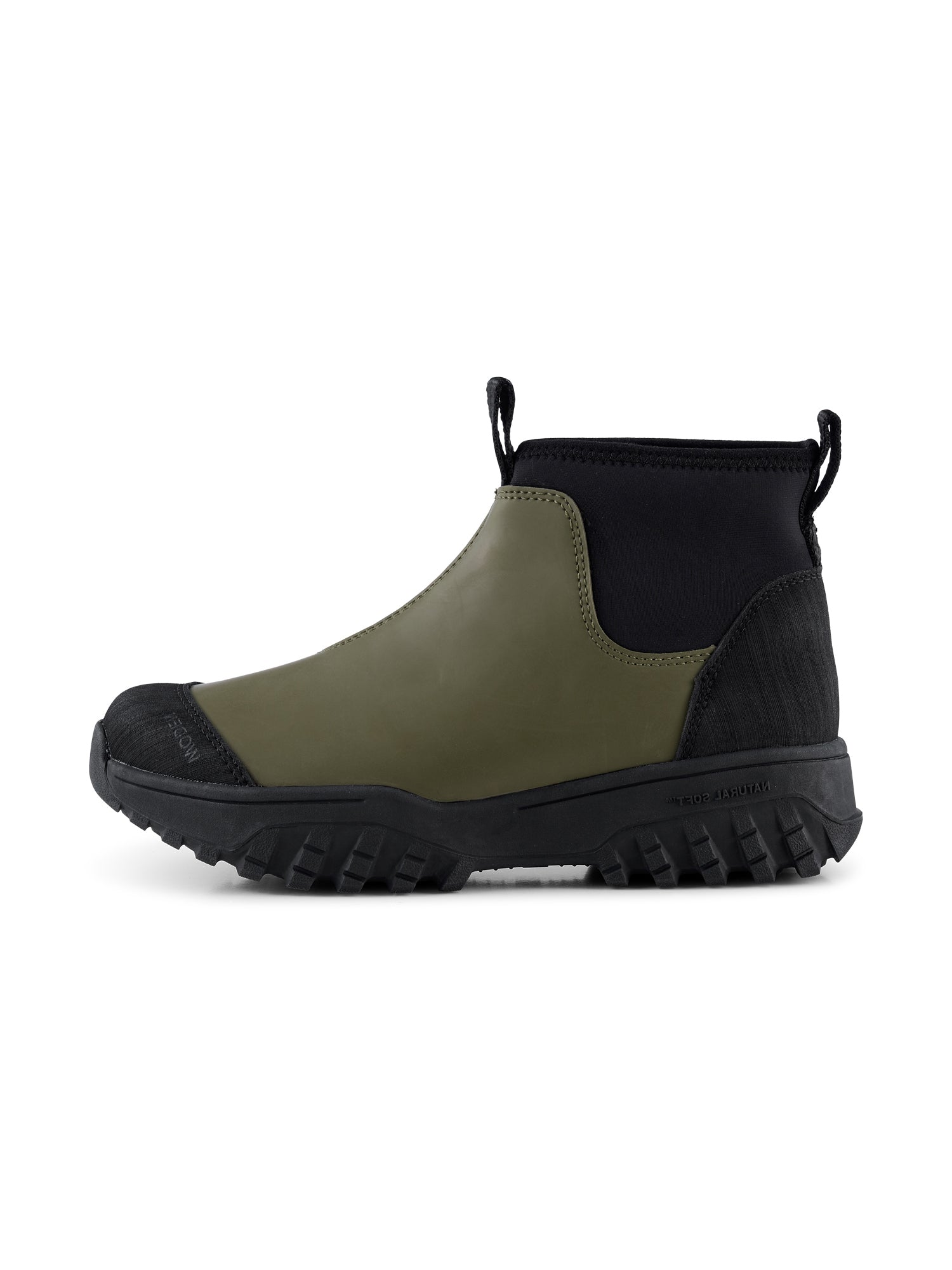 WODEN Magda Low Waterproof Rubber Boots 295 Dark Olive