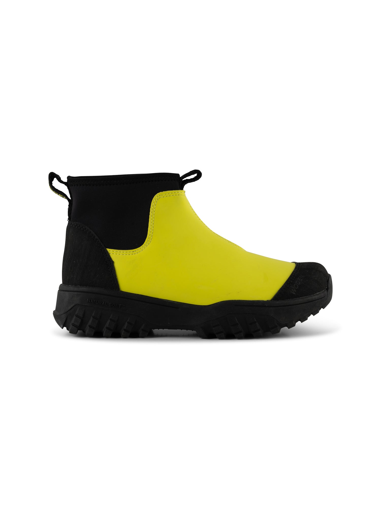 WODEN Magda Low Waterproof Rubber Boots 601 Neon Yellow