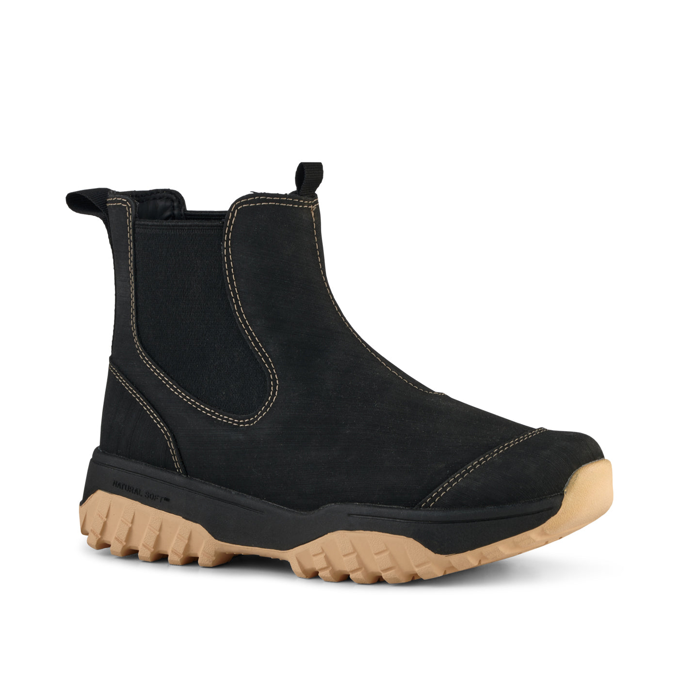 WODEN Magda Rubber Track Boot  Rubber Boots 791 Black Contrast