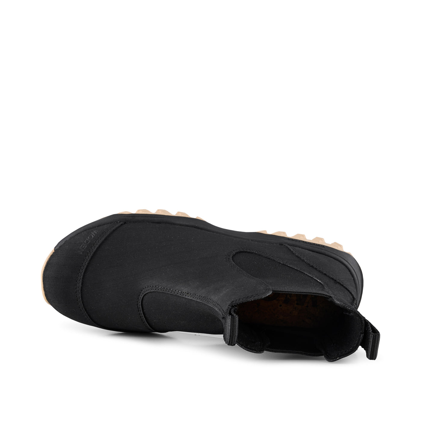 WODEN Magda Rubber Track Boot  Rubber Boots 845 Black/Beige