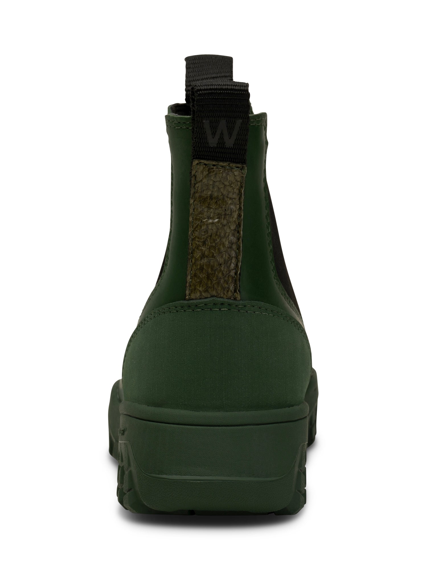WODEN Magda Track Waterproof Rubber Boots 296 Dark Forest