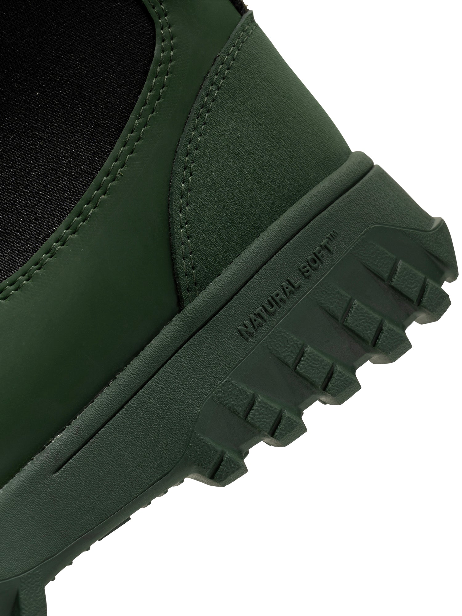 WODEN Magda Track Waterproof Rubber Boots 296 Dark Forest