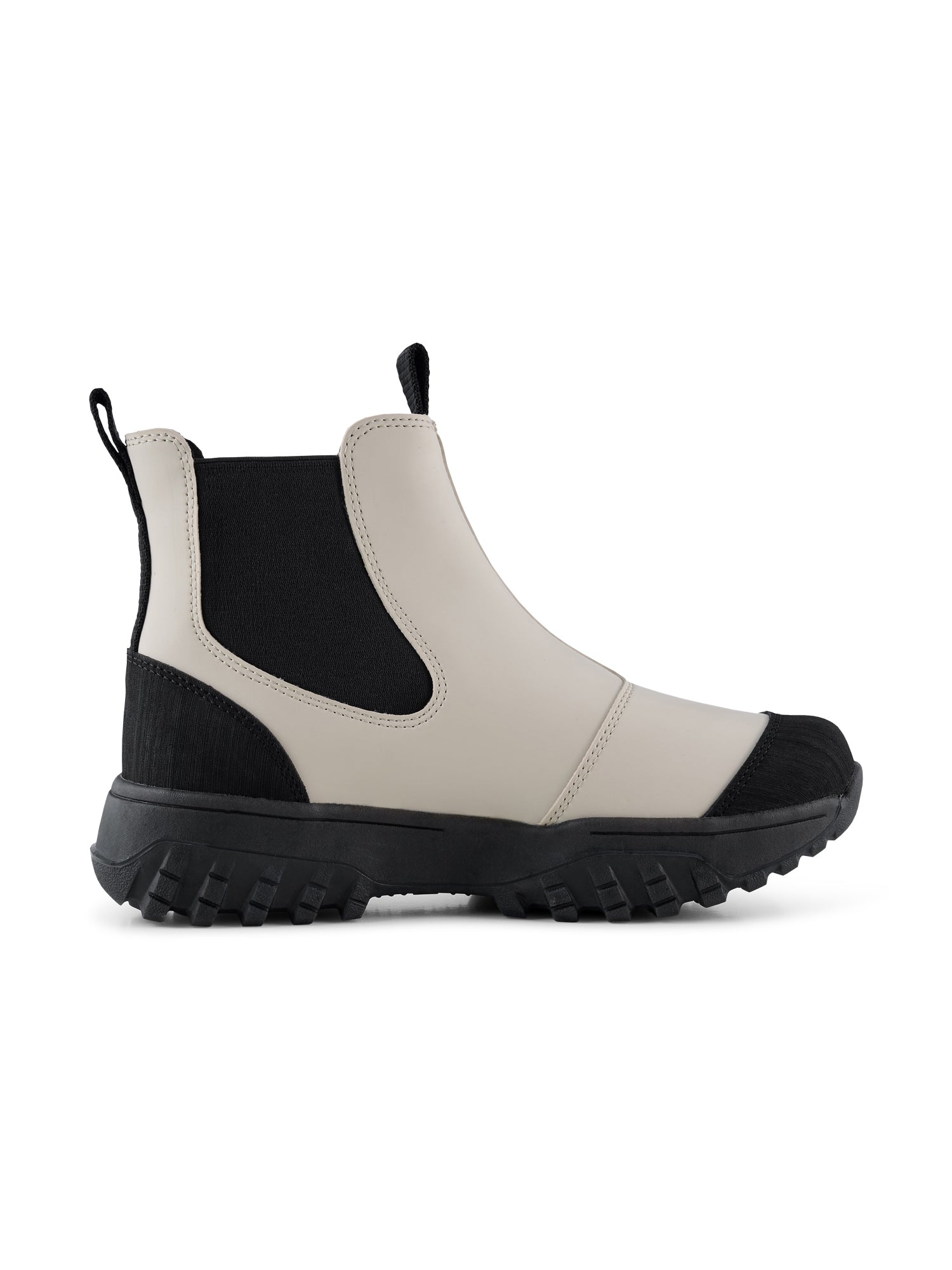 WODEN Magda Track Waterproof Rubber Boots 798 Oat Meal