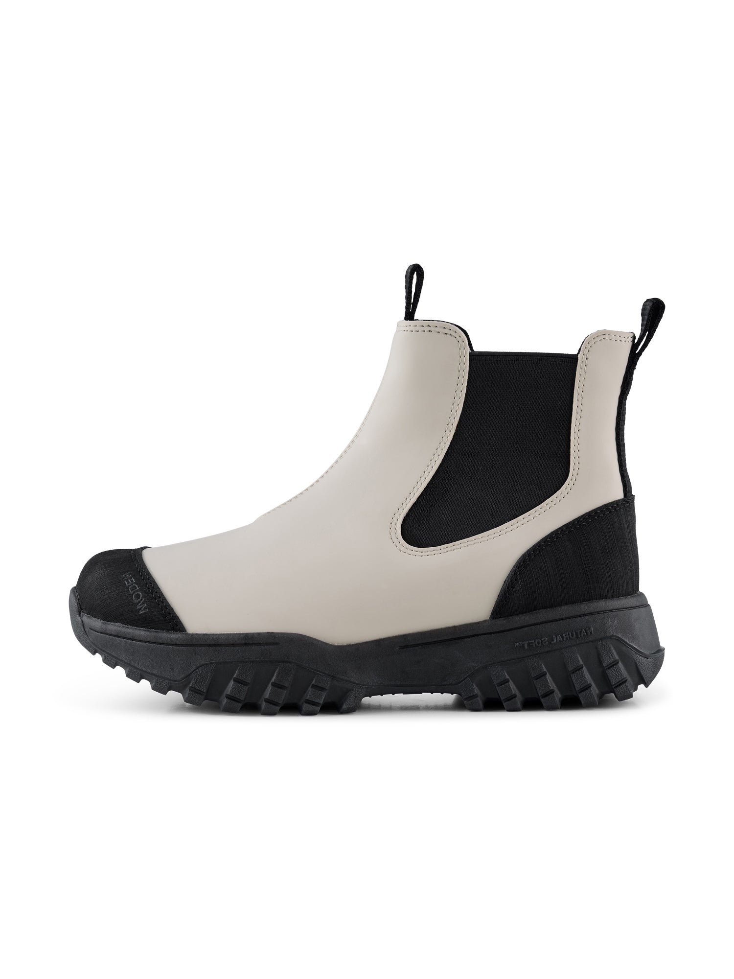 WODEN Magda Track Waterproof Rubber Boots 798 Oat Meal
