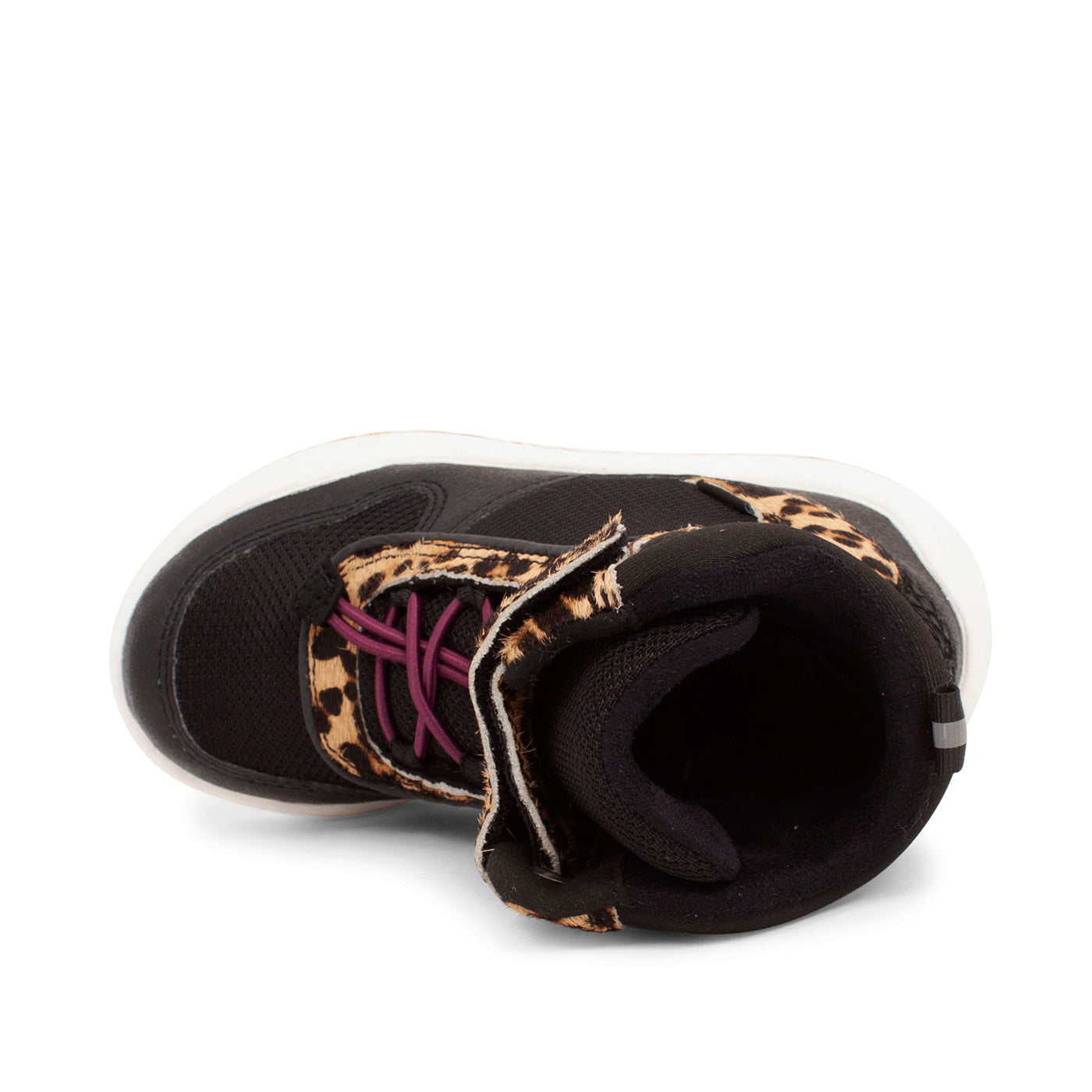 WODEN KIDS Malik Midcut Boot Teen Boots 094 Black/Brown Leo