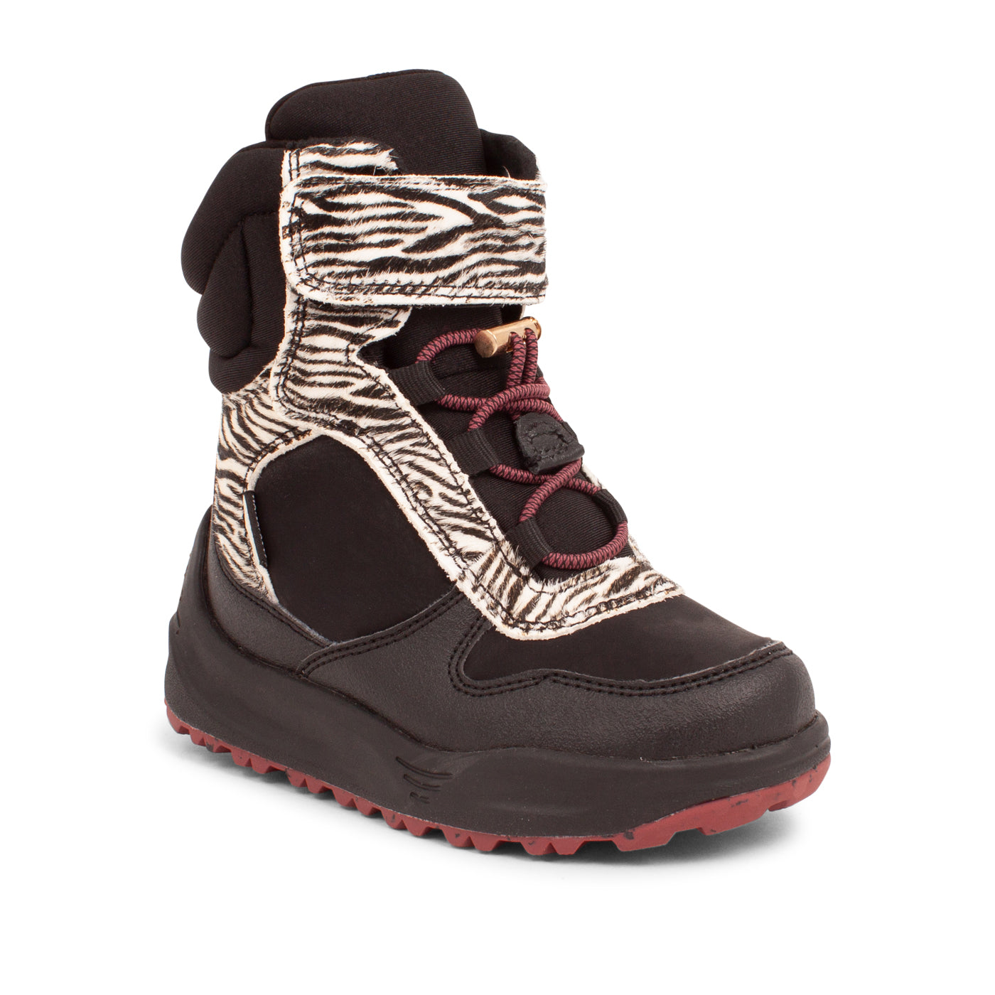 WODEN KIDS Malika Boot Boots 656 Black/Zebra