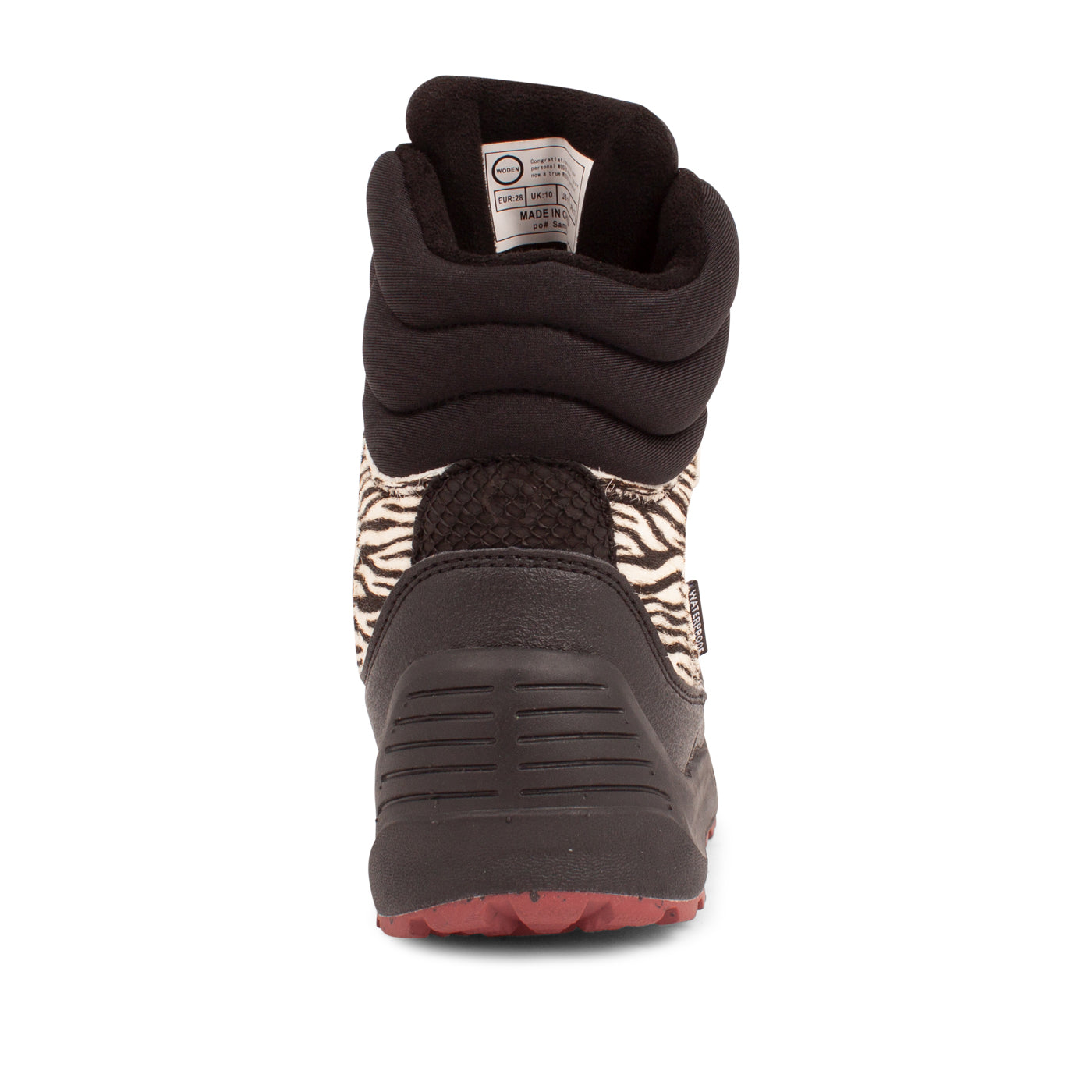 WODEN KIDS Malika Boot Boots 656 Black/Zebra