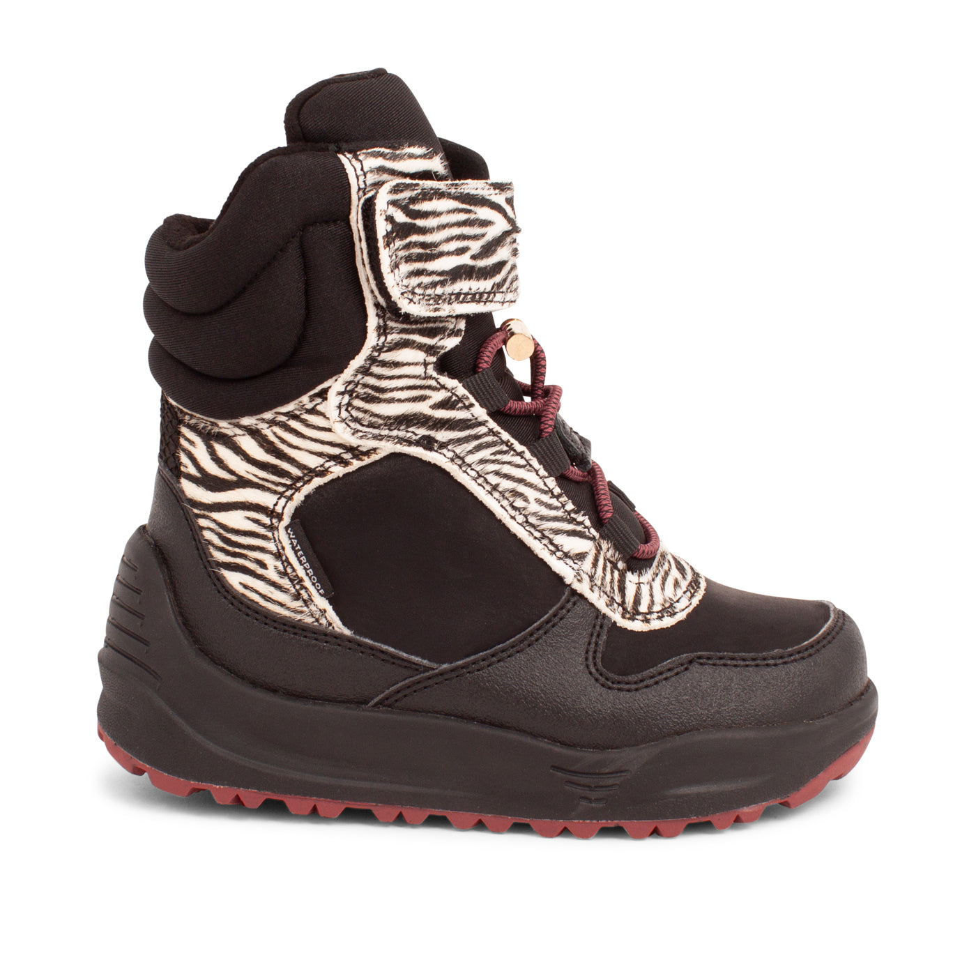 WODEN KIDS Malika Boot Boots 656 Black/Zebra