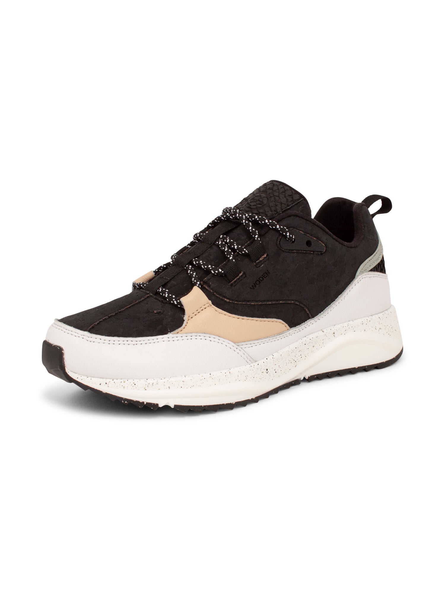 WODEN Malou Cork Sneakers 020 Black