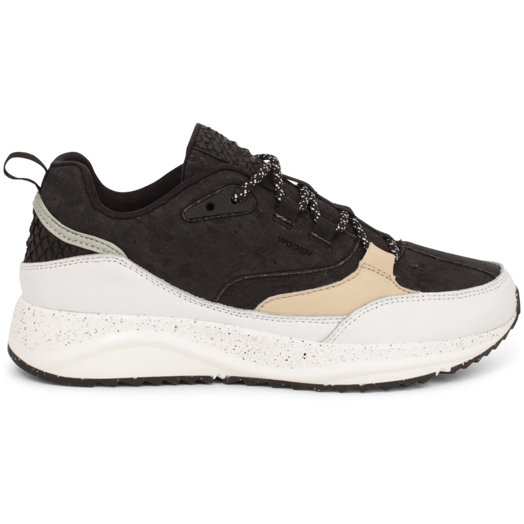WODEN Malou Cork Sneakers 020 Black