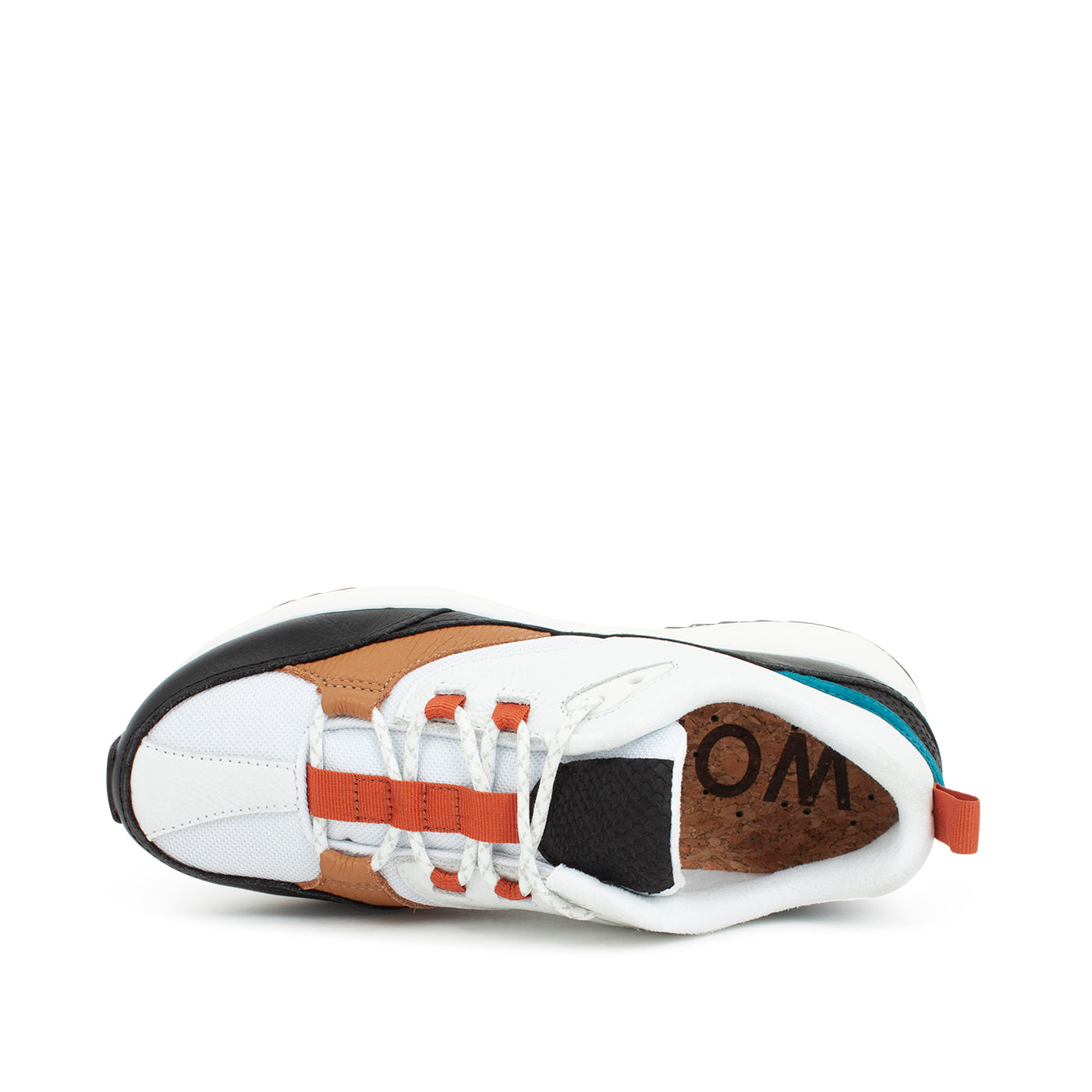 WODEN Malou Leather Fifty Sneakers 024 Black/White