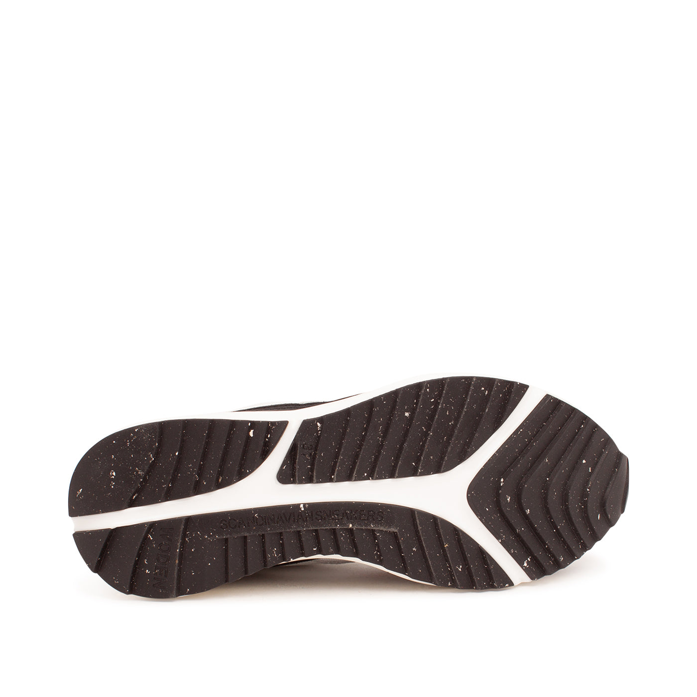 WODEN Malou Leather Fifty Sneakers 024 Black/White