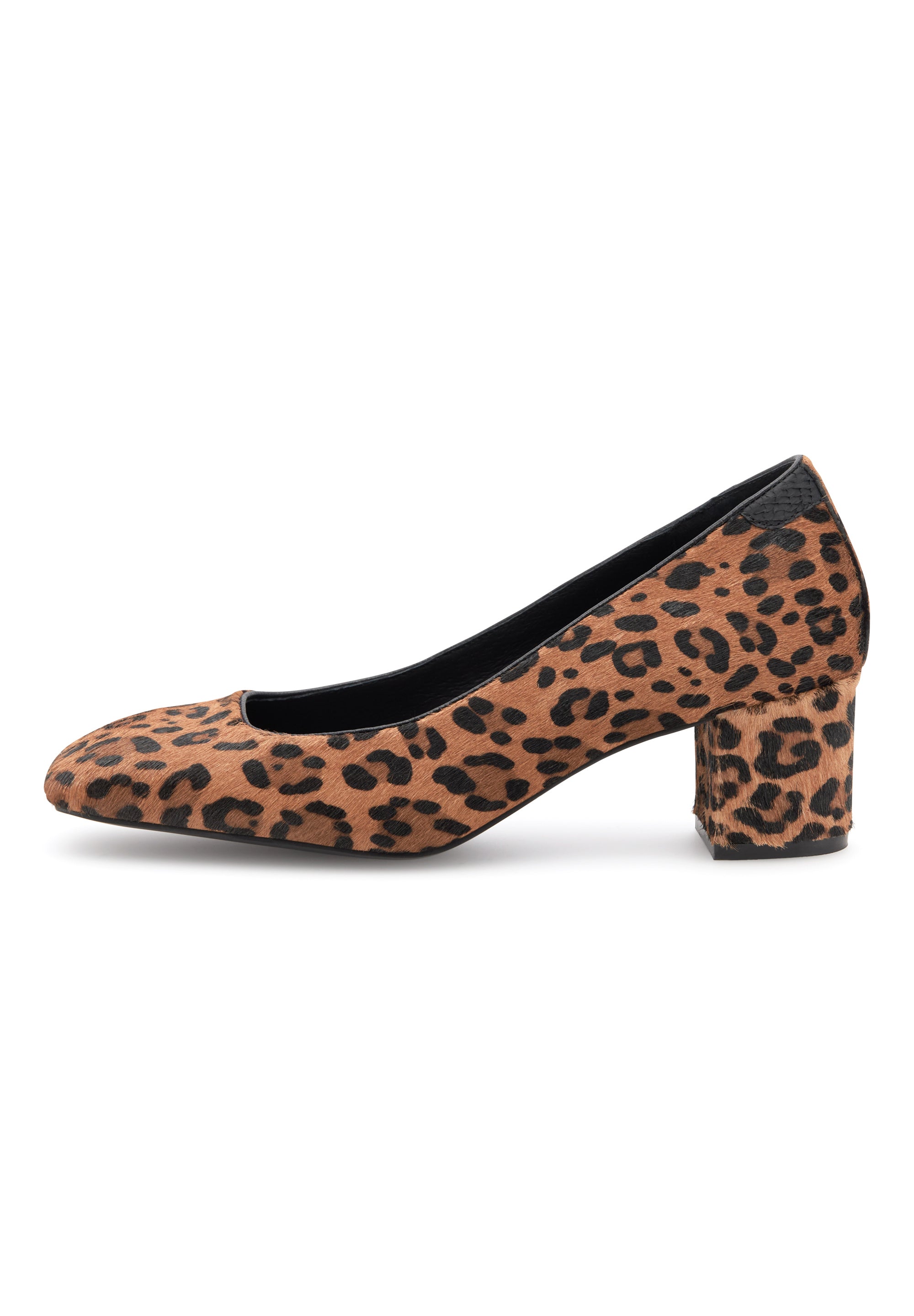 WODEN STB WOMENS Marie Low Leo Heels 327 Leopard