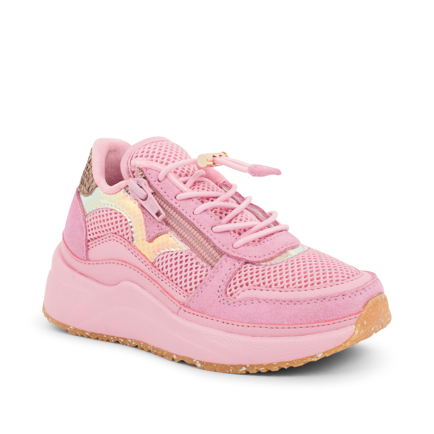 WODEN KIDS Marika Suede Sneakers 613 Pearl Pink