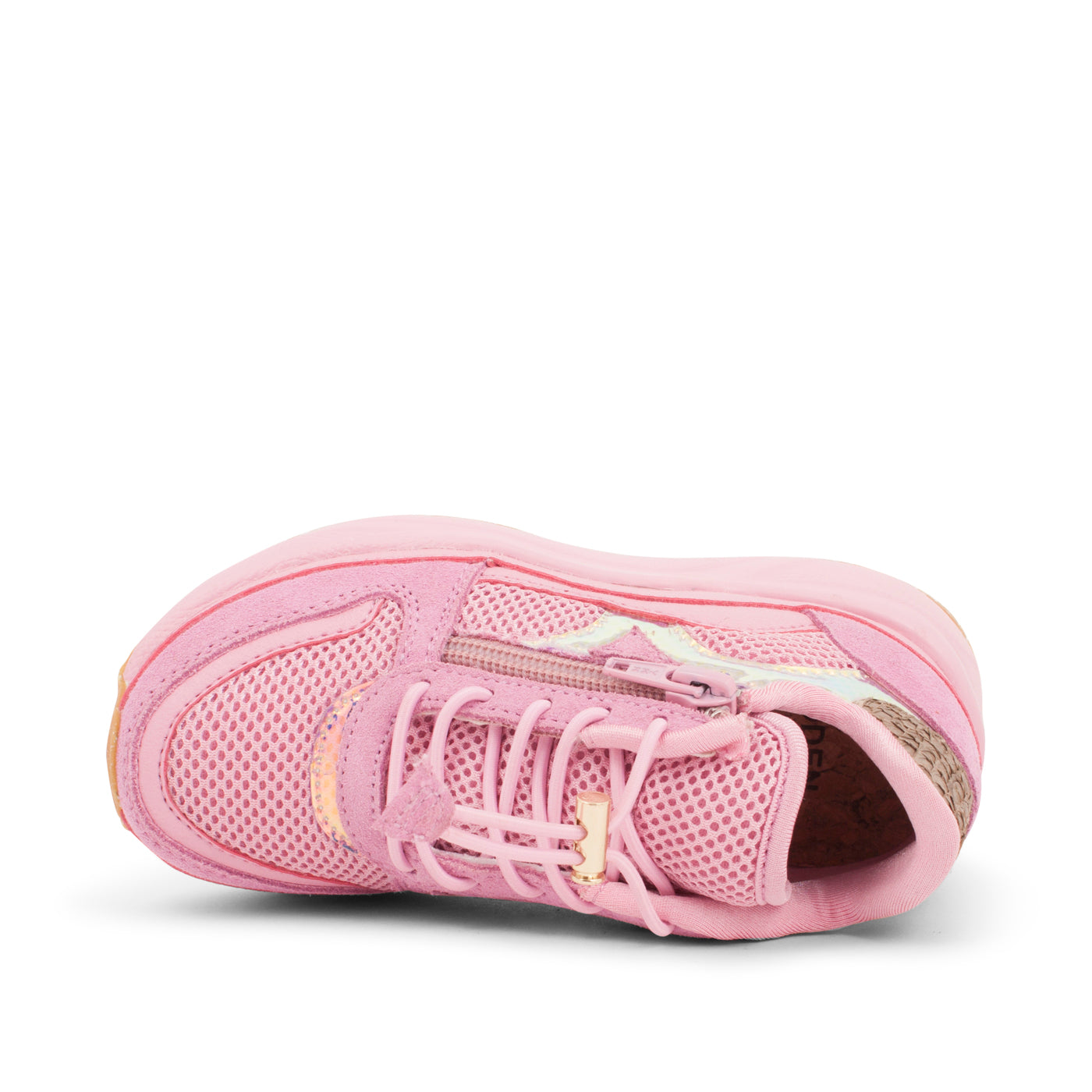 WODEN KIDS Marika Suede Sneakers 613 Pearl Pink