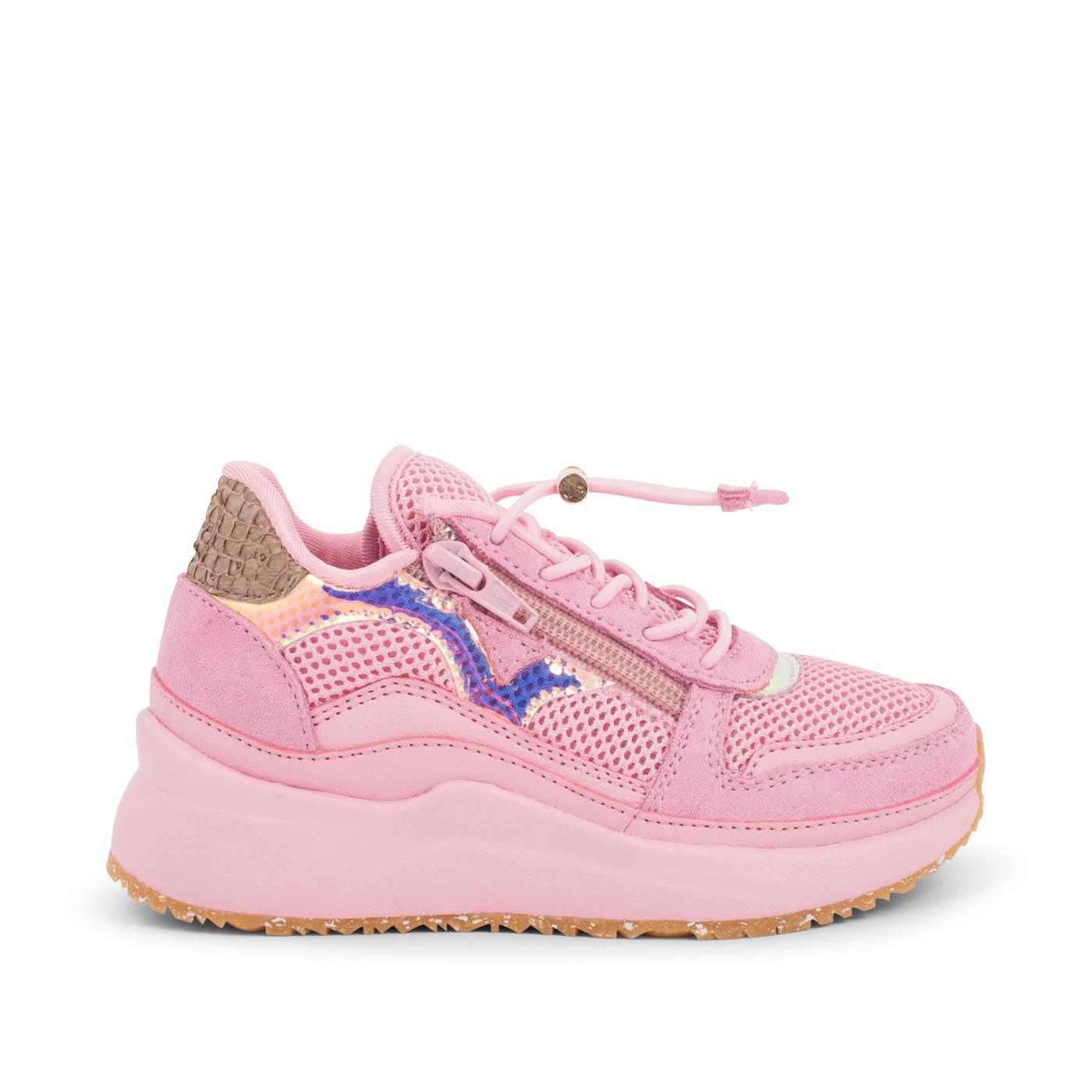 WODEN KIDS Marika Suede Sneakers 613 Pearl Pink