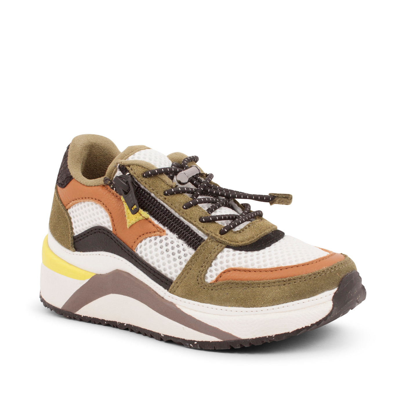 WODEN KIDS Markus Suede II Sneakers 618 Lizard Green Mix
