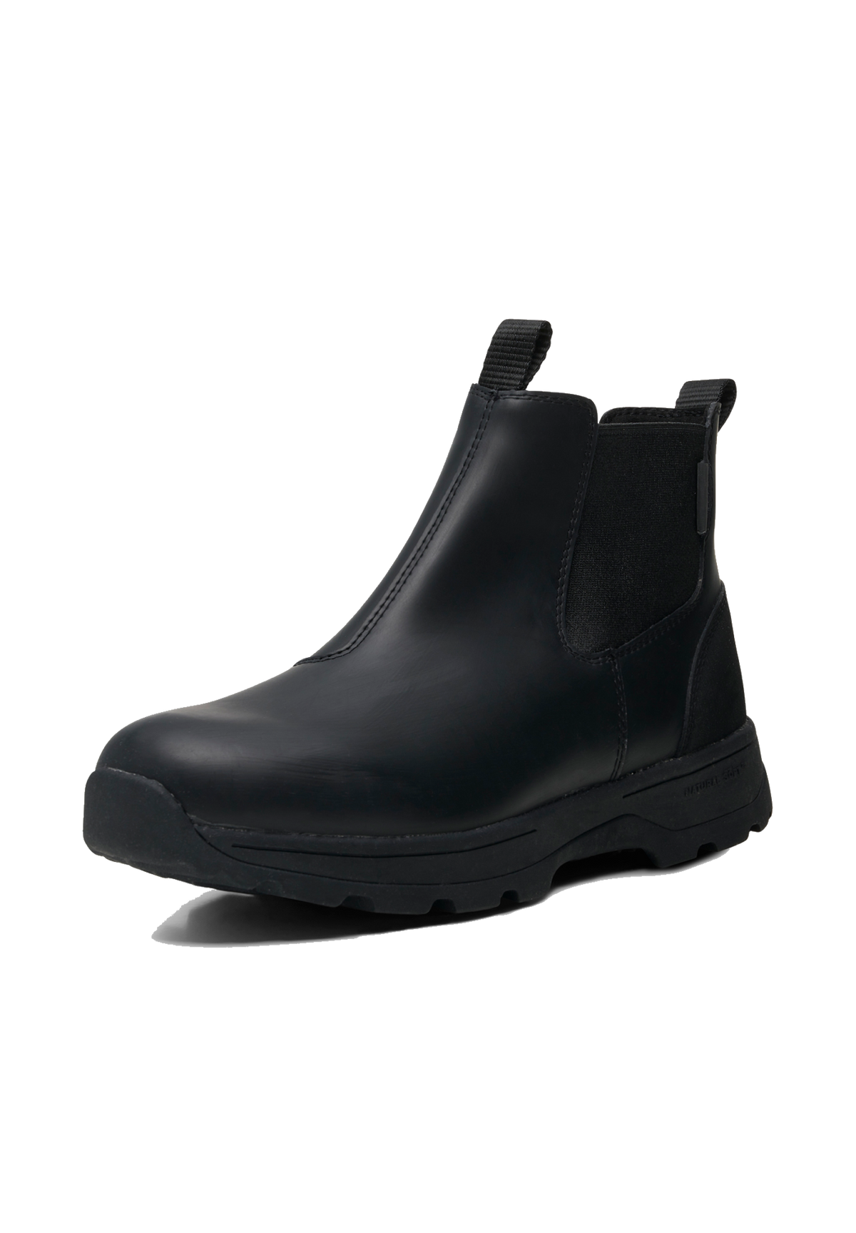 WODEN MENS Marvin Track Waterproof Reflective Rubber Boots 020 Black