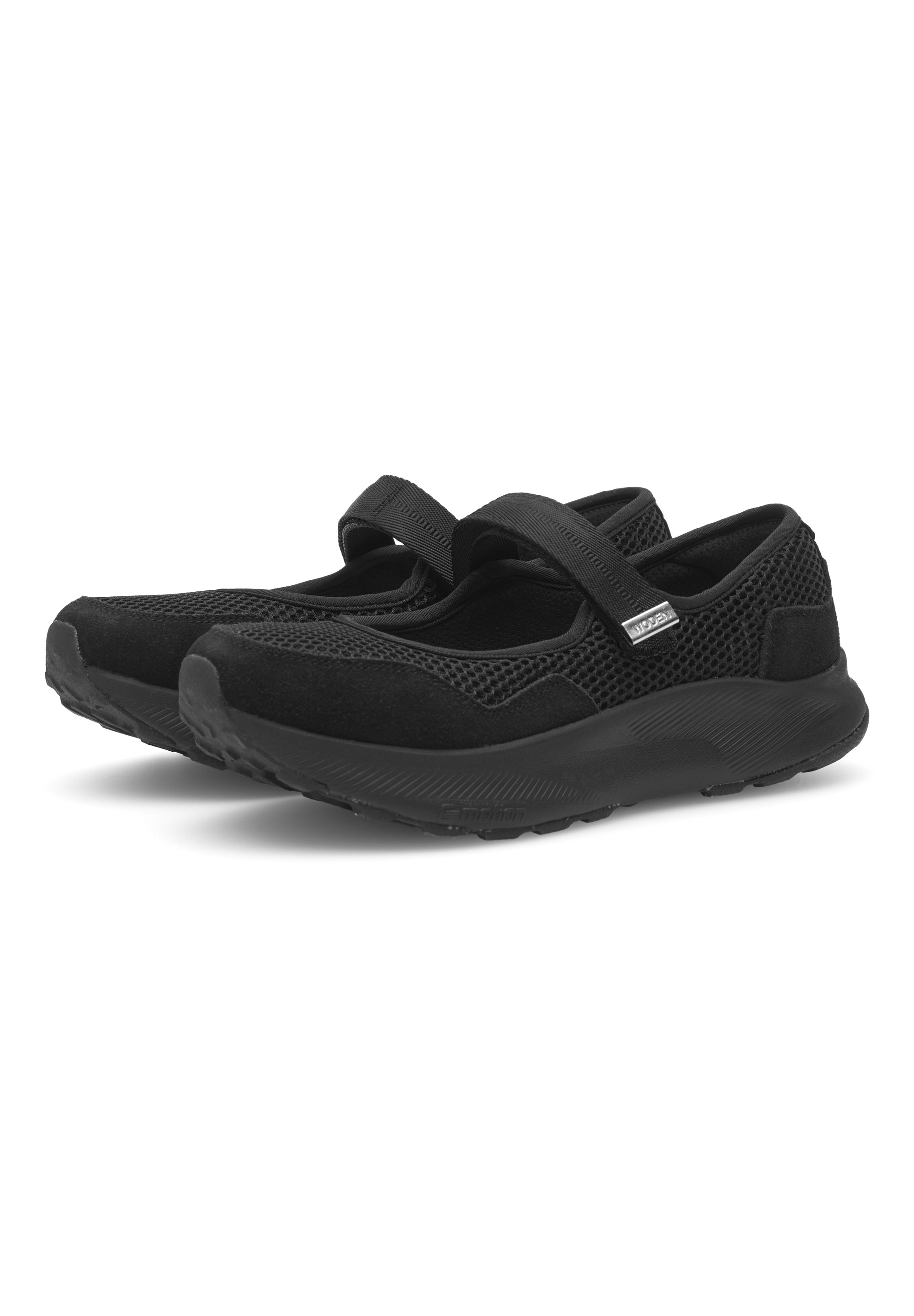 WODEN Mary Mesh Ballerina 020 Black