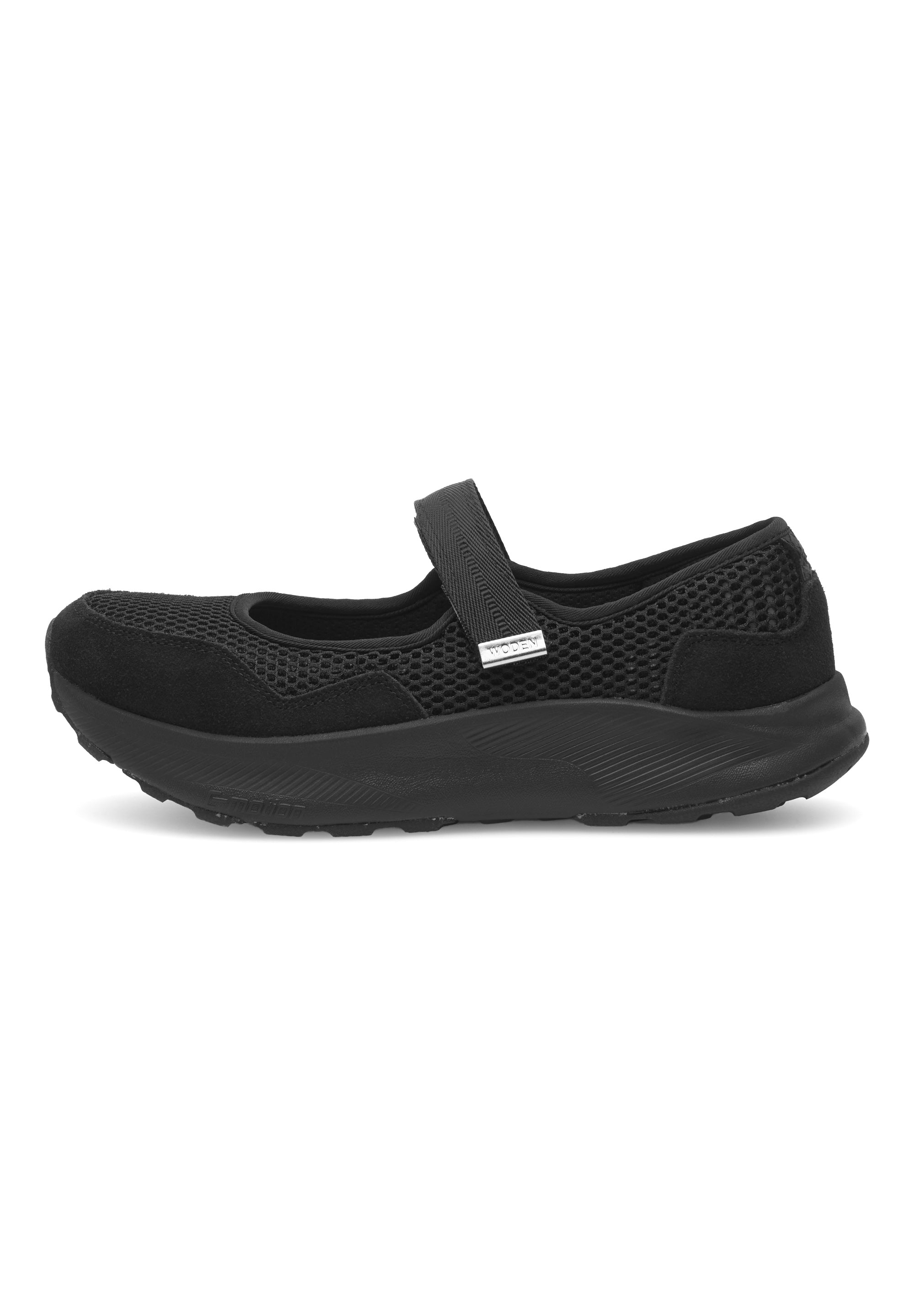 WODEN Mary Mesh Ballerina 020 Black