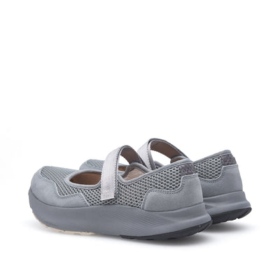 WODEN Mary Mesh Ballerina 040 Autumn Grey
