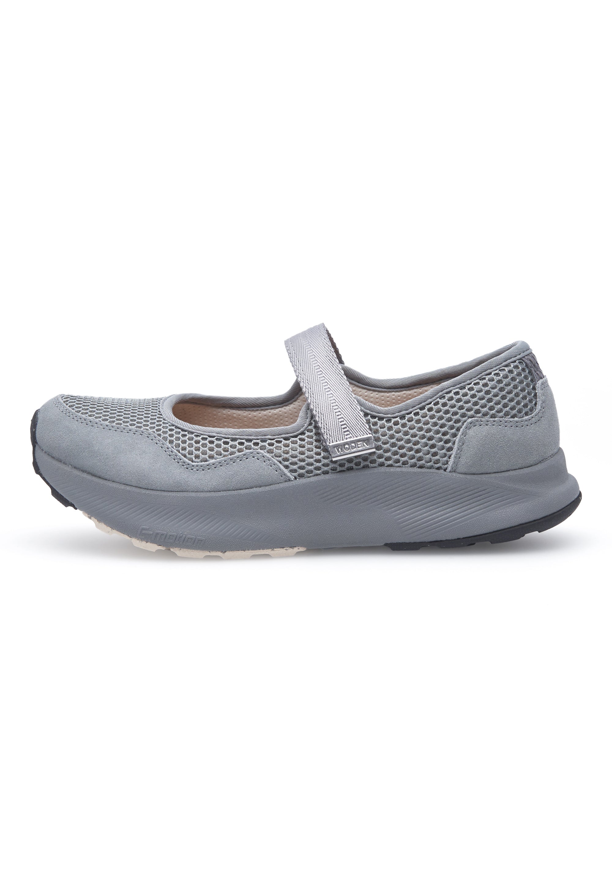 WODEN Mary Mesh Ballerina 040 Autumn Grey
