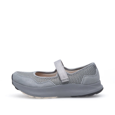 WODEN Mary Mesh Ballerina 040 Autumn Grey