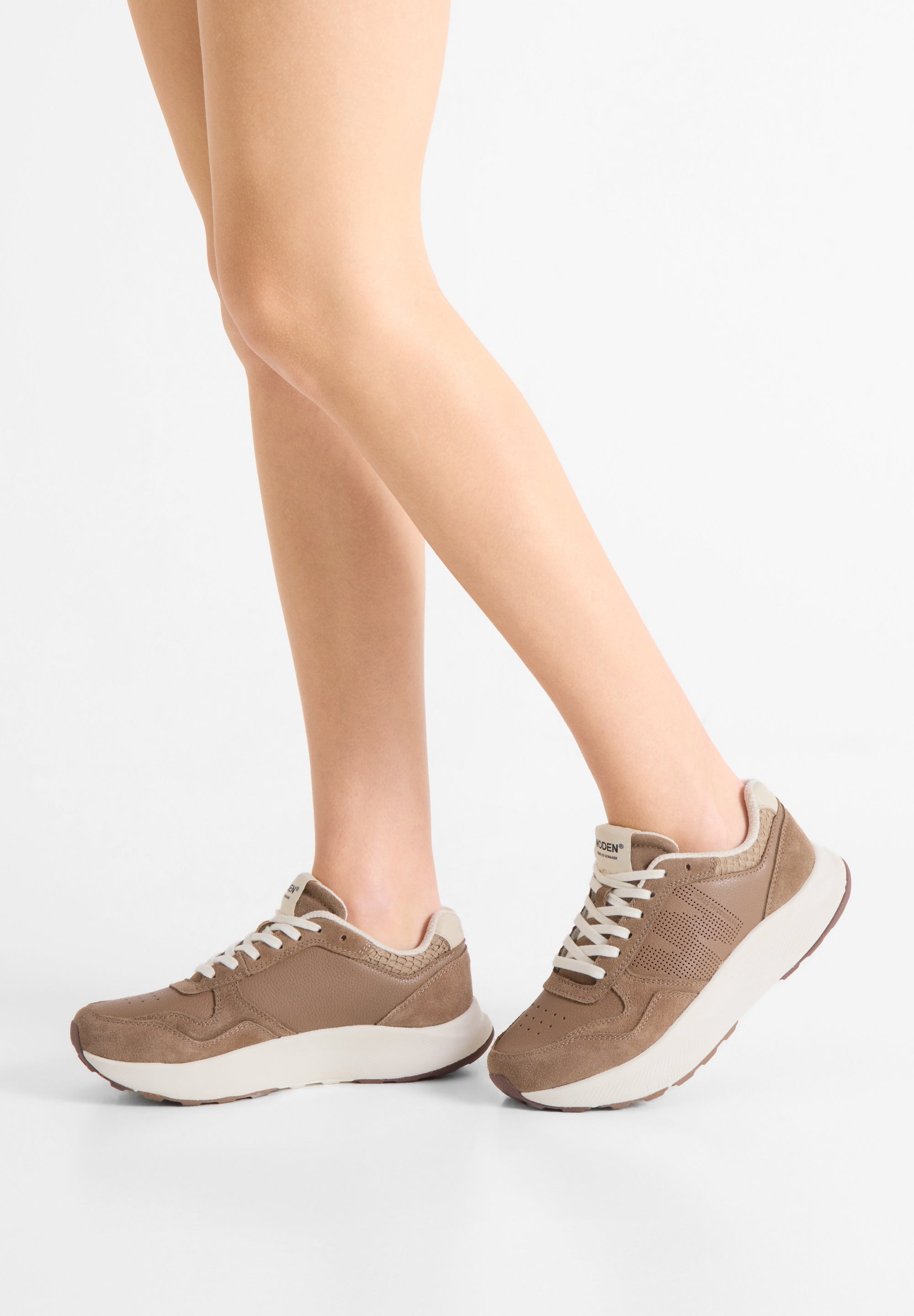 WODEN Mathilde Runner Leather Sneakers 350 Cortado