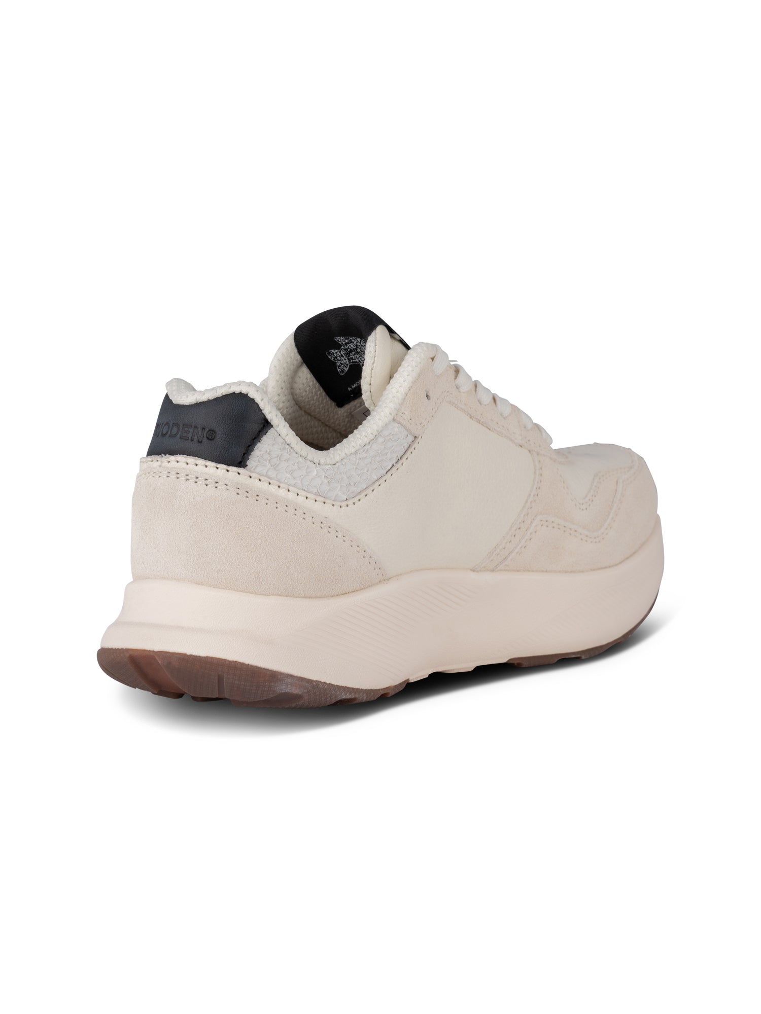 WODEN Mathilde Runner Leather Sneakers 511 Blanc de Blanc