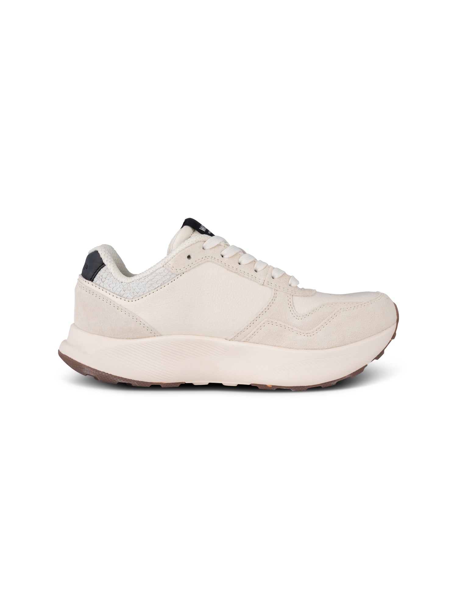 WODEN Mathilde Runner Leather Sneakers 511 Blanc de Blanc