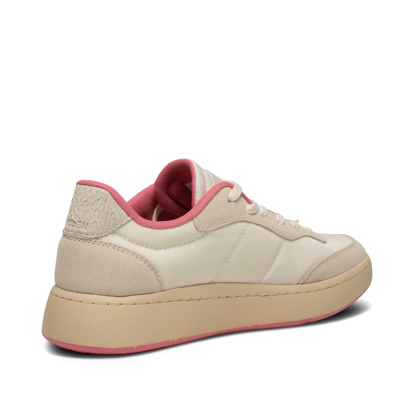WODEN May Sneakers 133 Ivory/Aurora Pink