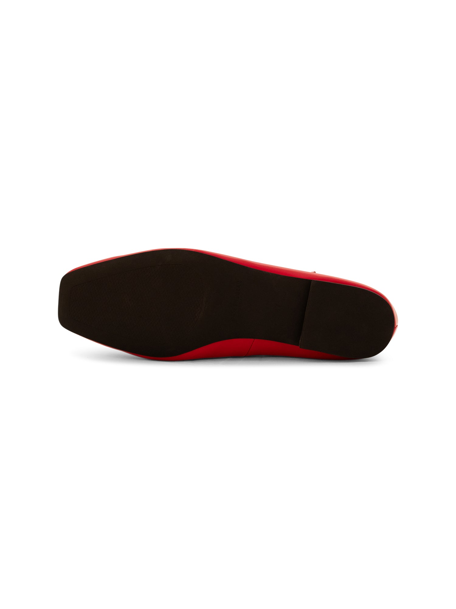 WODEN STB WOMENS Maya Patent Ballerina 123 Fire Red