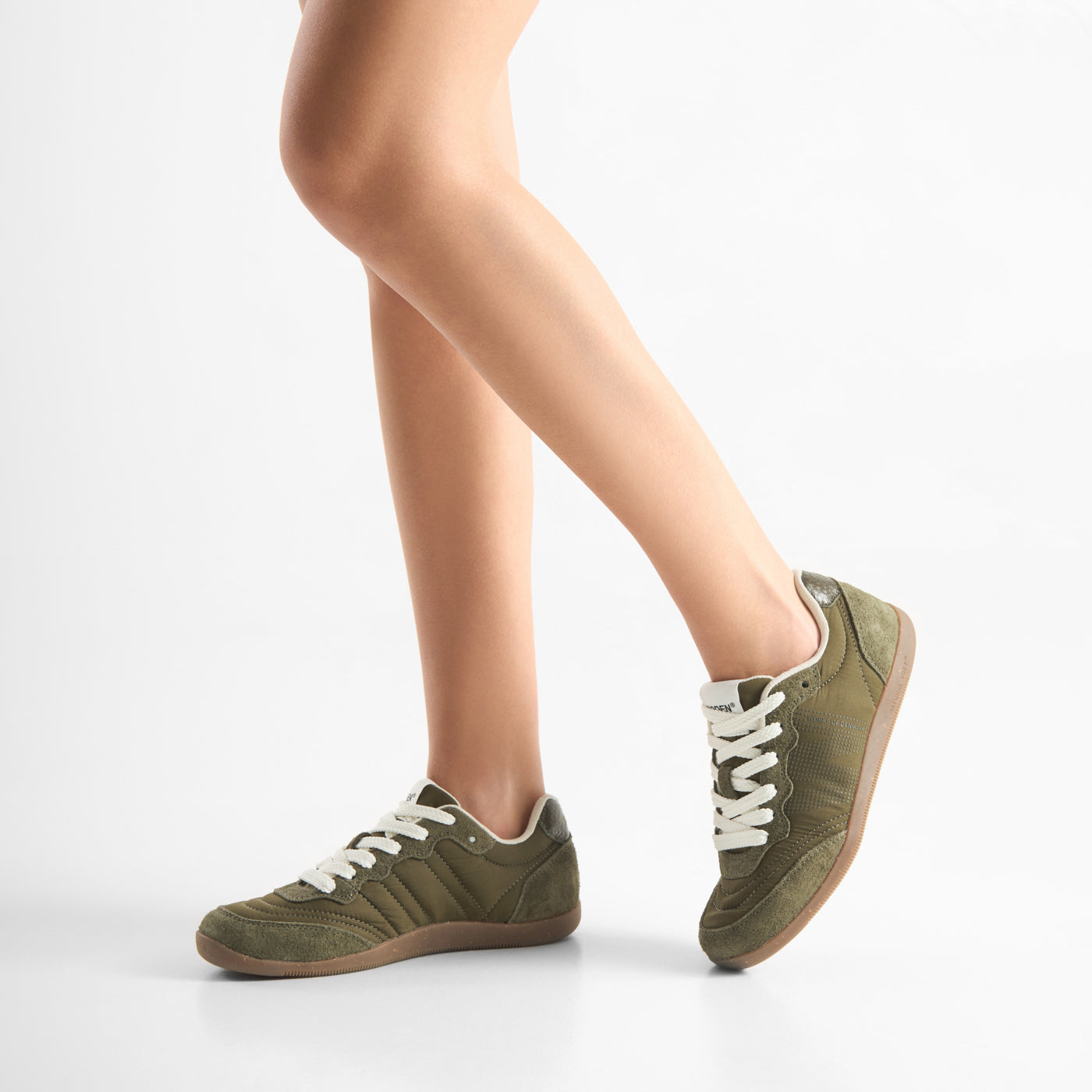 WODEN Nanna Sneakers 295 Dark Olive