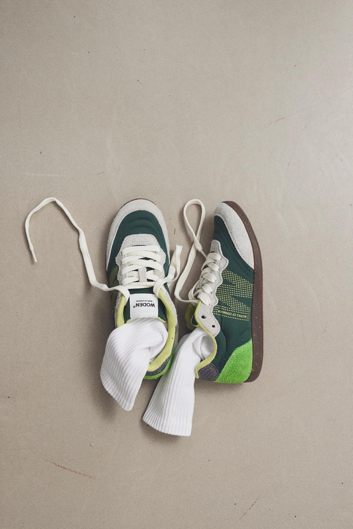 WODEN Nanna Sneakers 376 Apple Green Multi