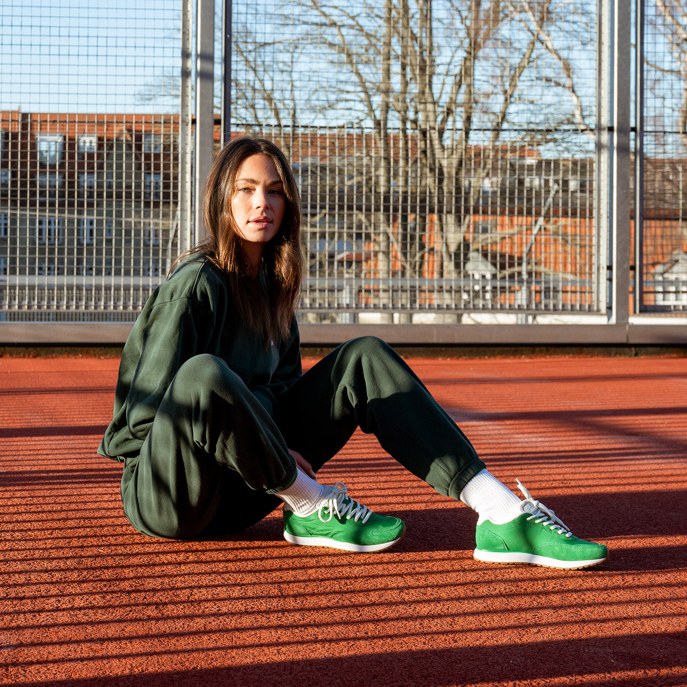 WODEN Nellie Soft Sneakers 880 Basil