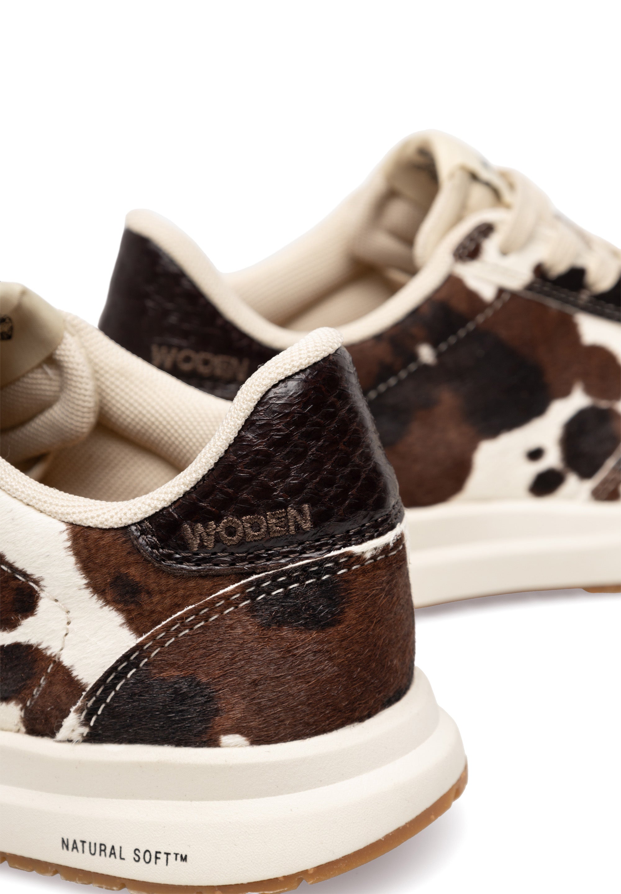 WODEN Nicoline Animal Sneakers 357 Cow